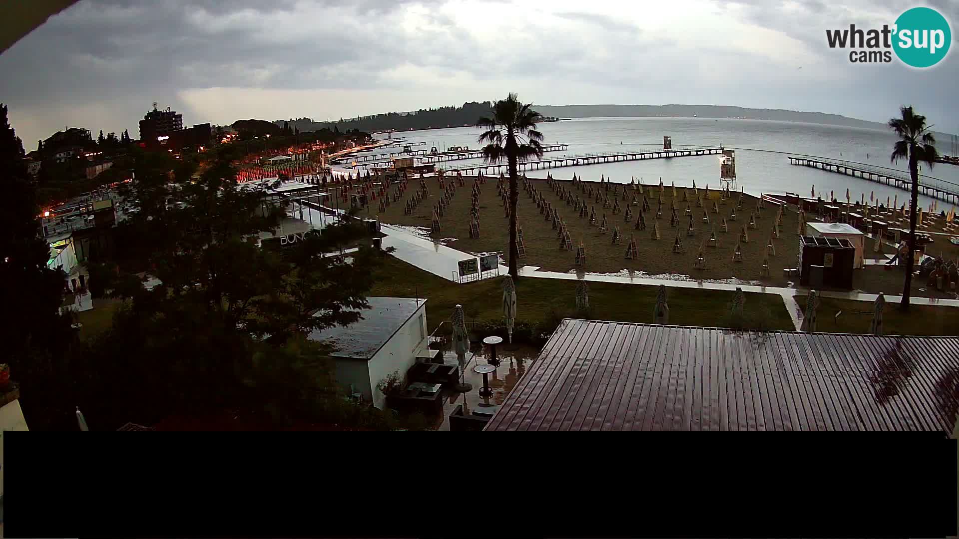Spletna kamera Plaža Portorož