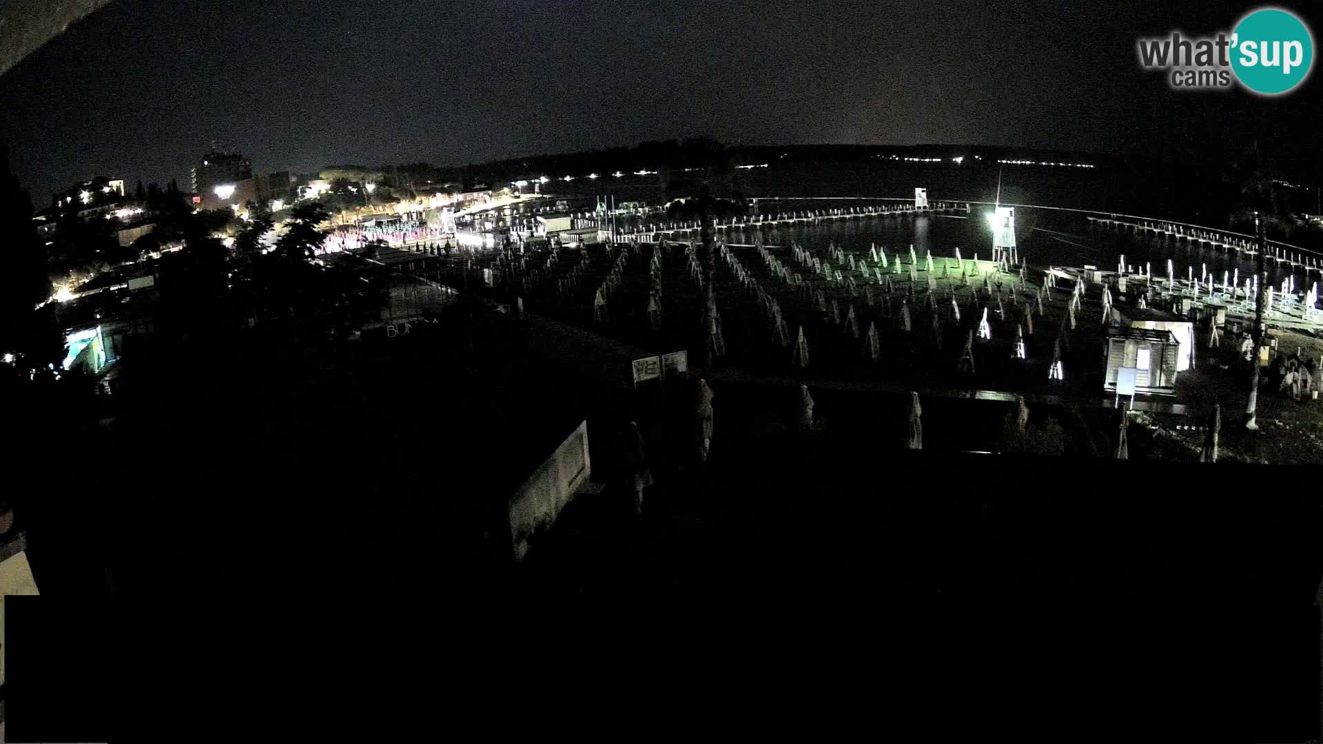 Webcam live Playa Portorož – Caffe Karamela