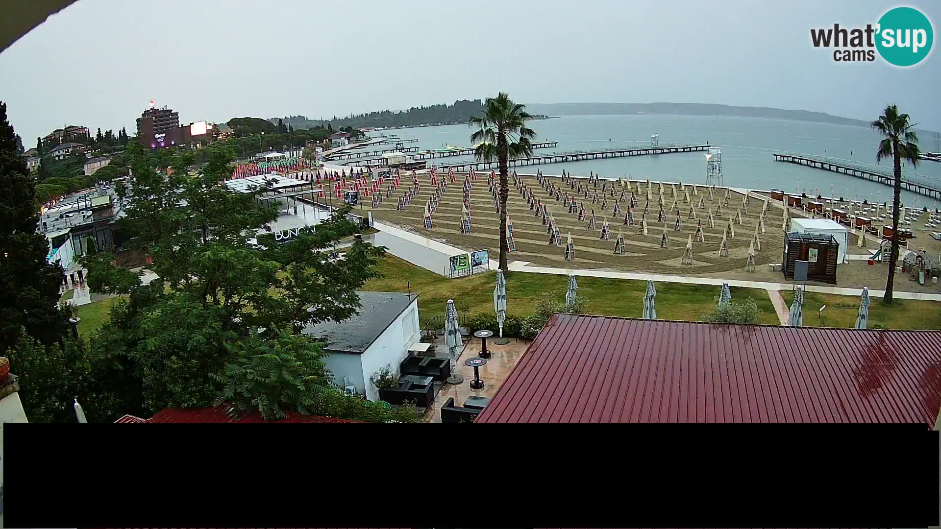 Plage Portorož live cam