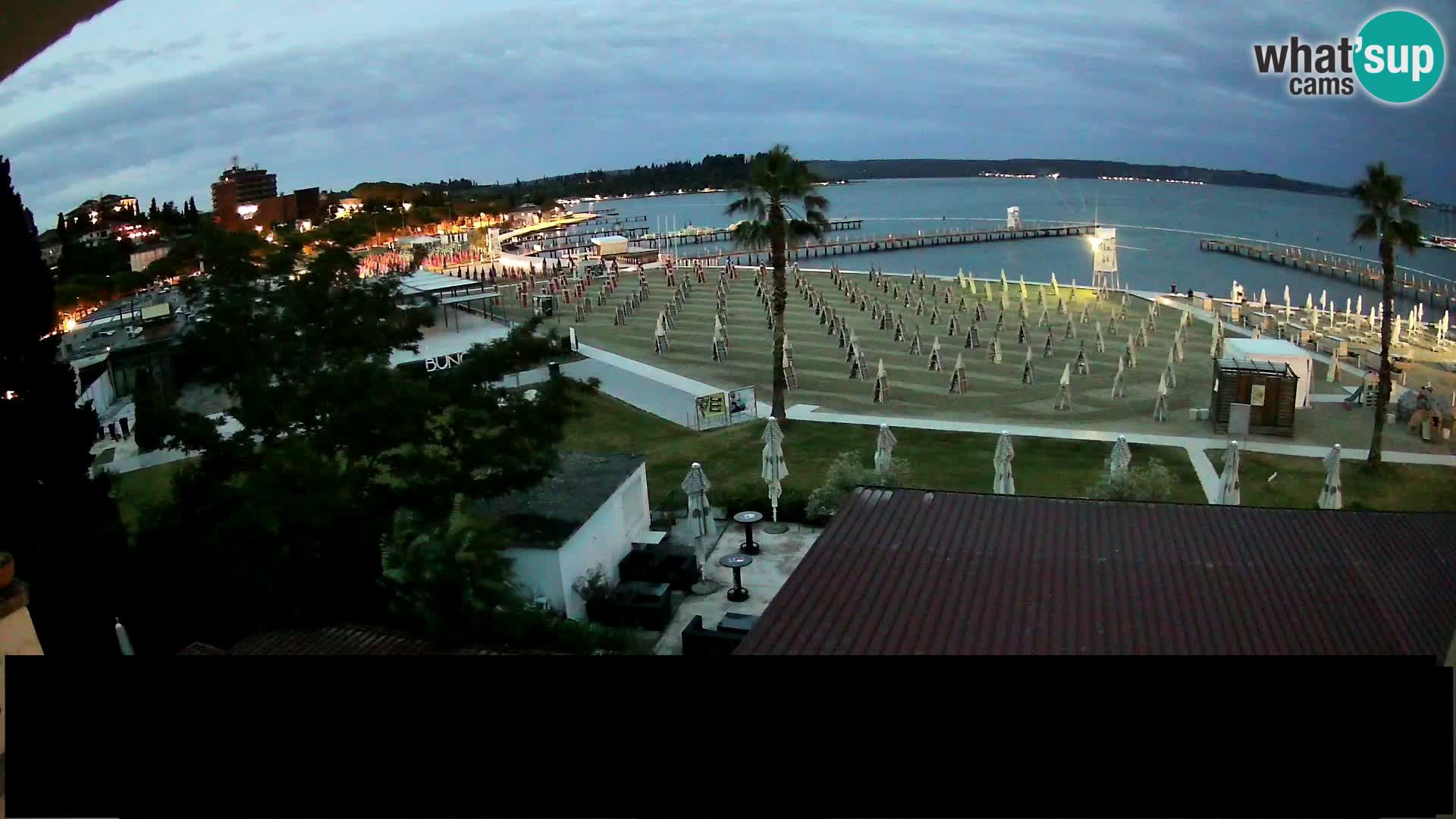 Webcam Live Spiaggia di Portorose