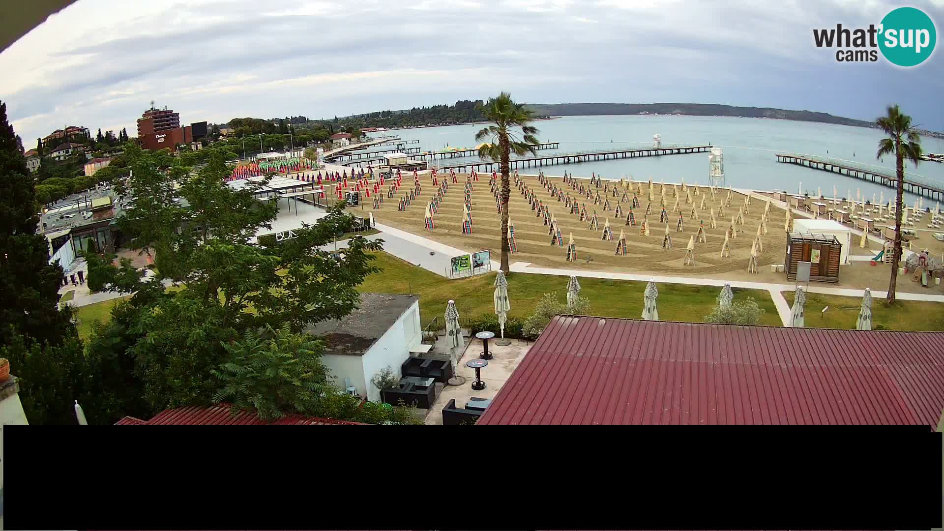 Webcam live Beach in Portorož