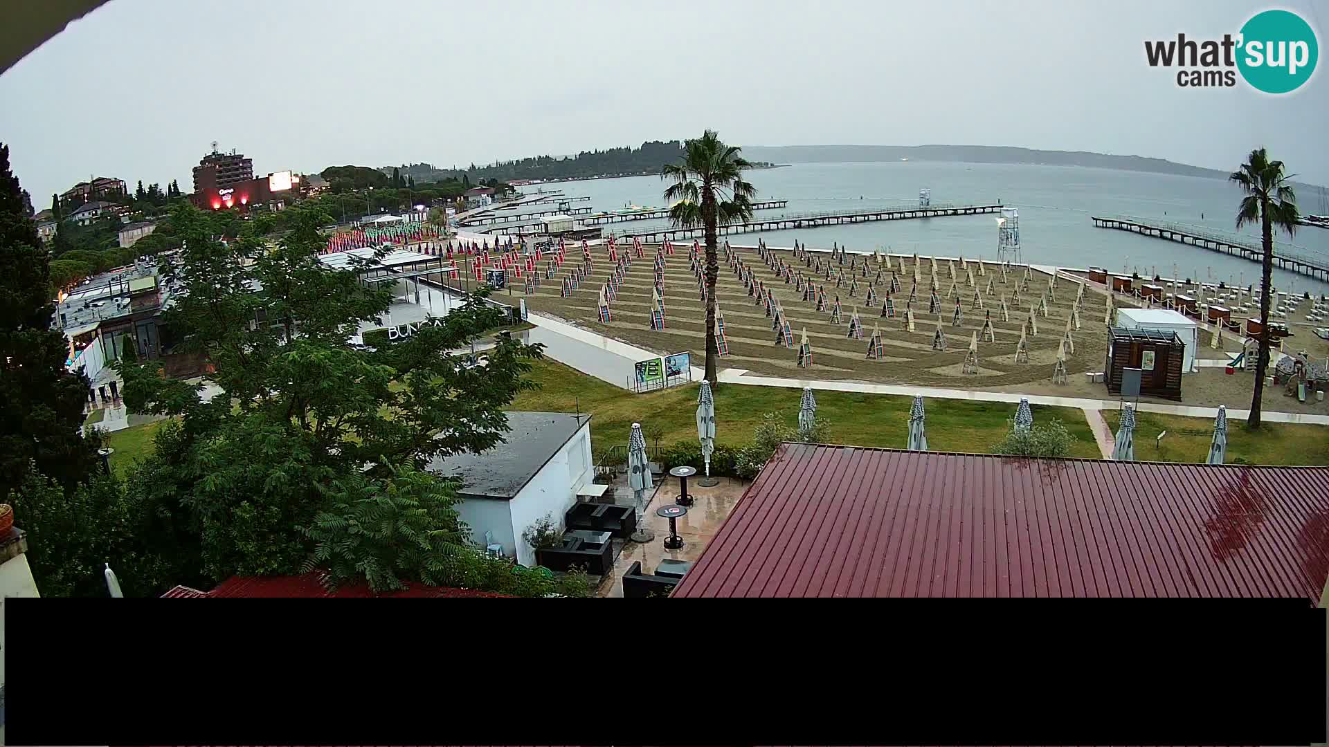 Webcam Portorož Strand – Karamela bar