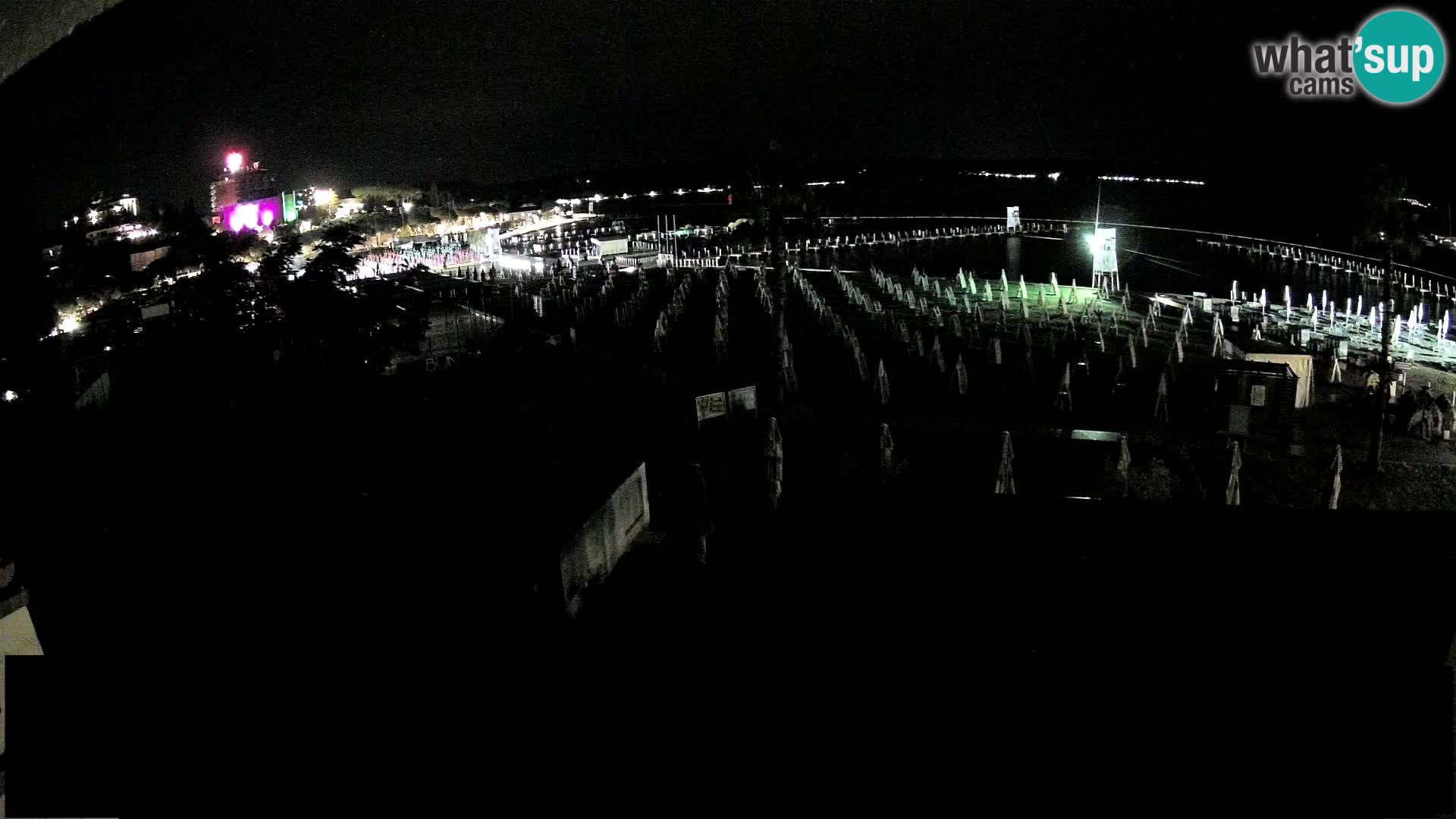 Spiaggia di Portorose live webcam