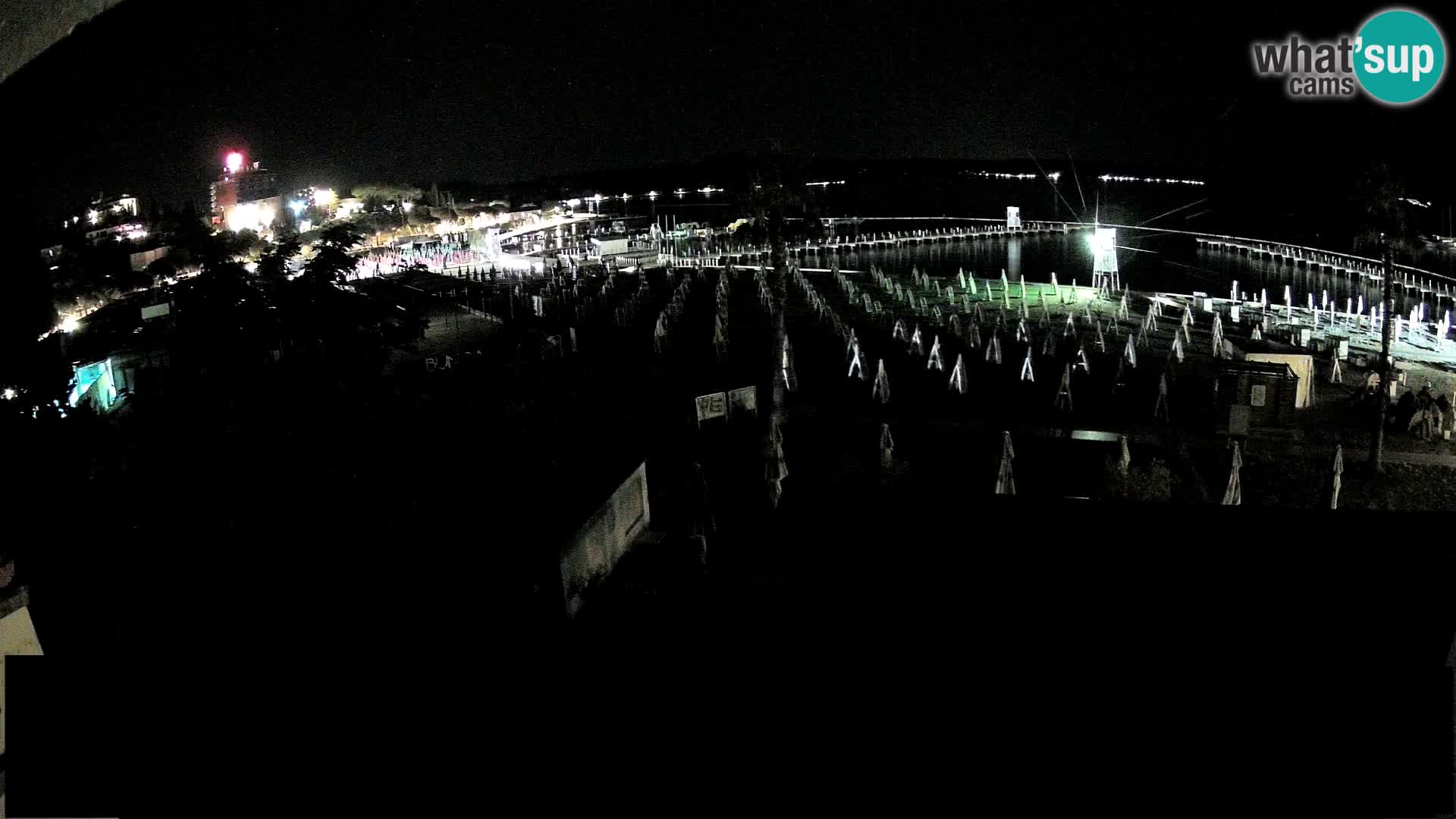 Plage Portorož live cam