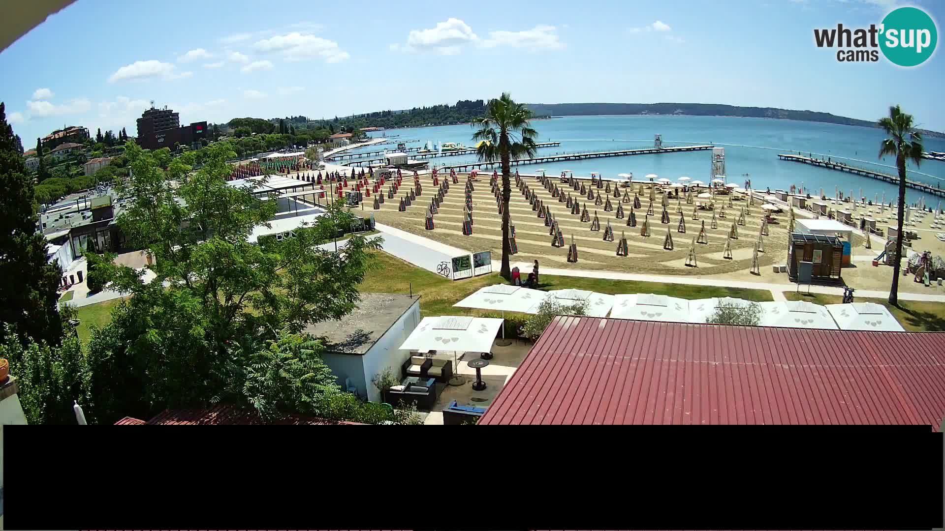 Webcam Live Plage à Portorož