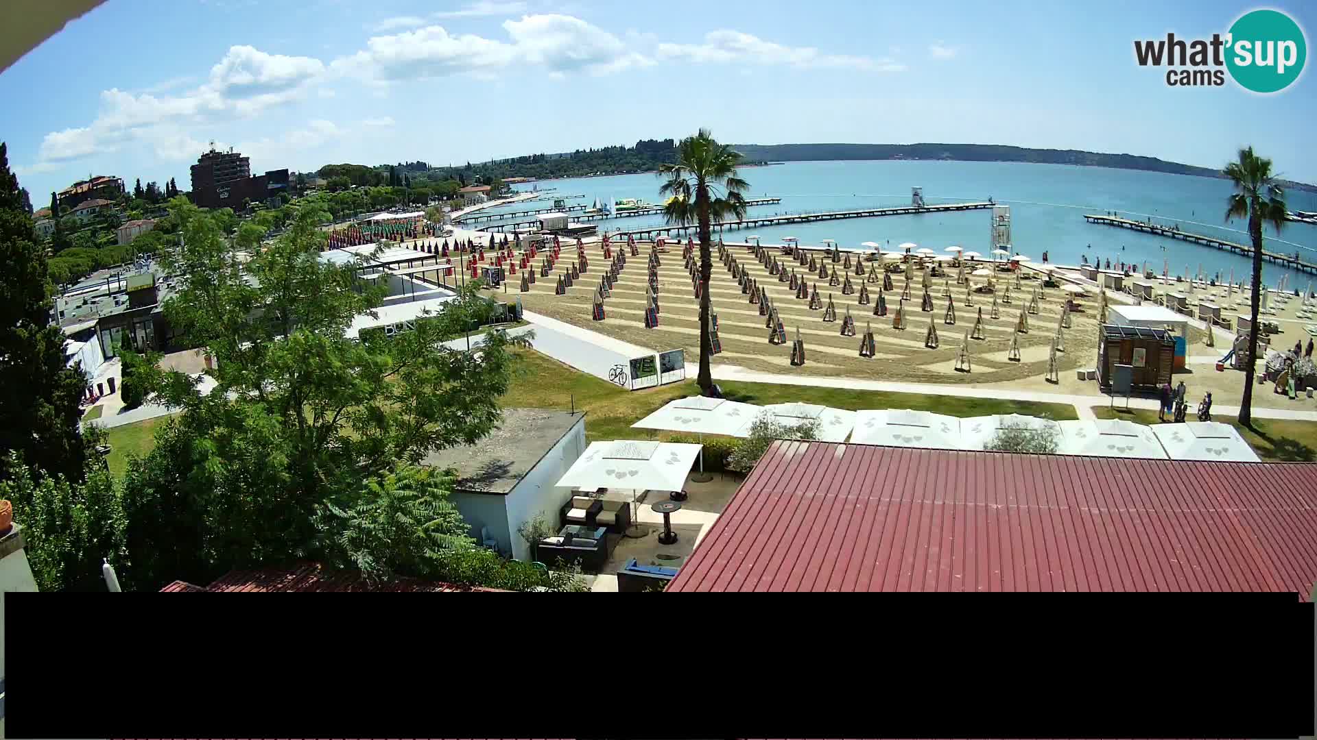 Webcam Live Plage à Portorož