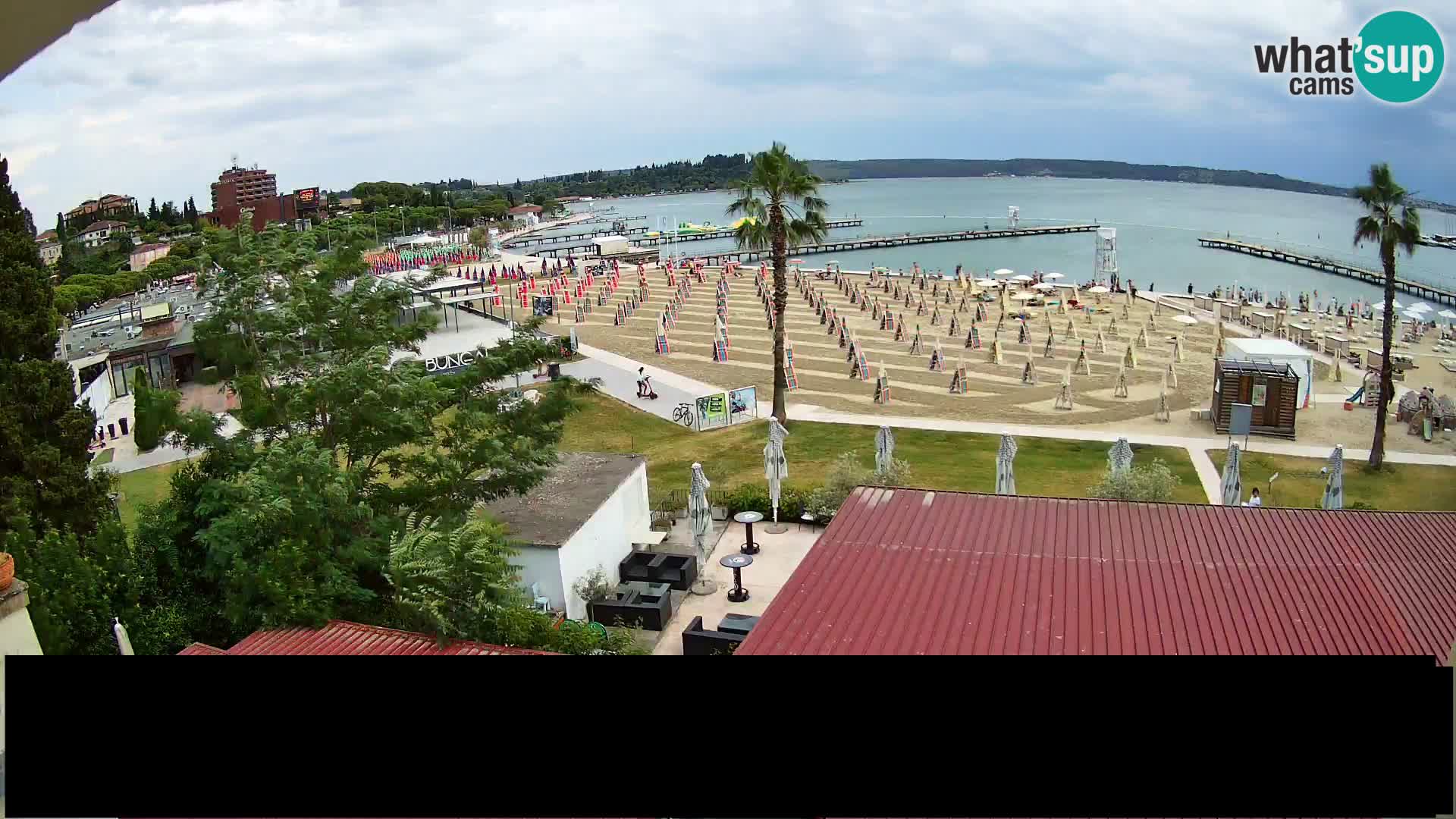 Webcam Live Spiaggia di Portorose