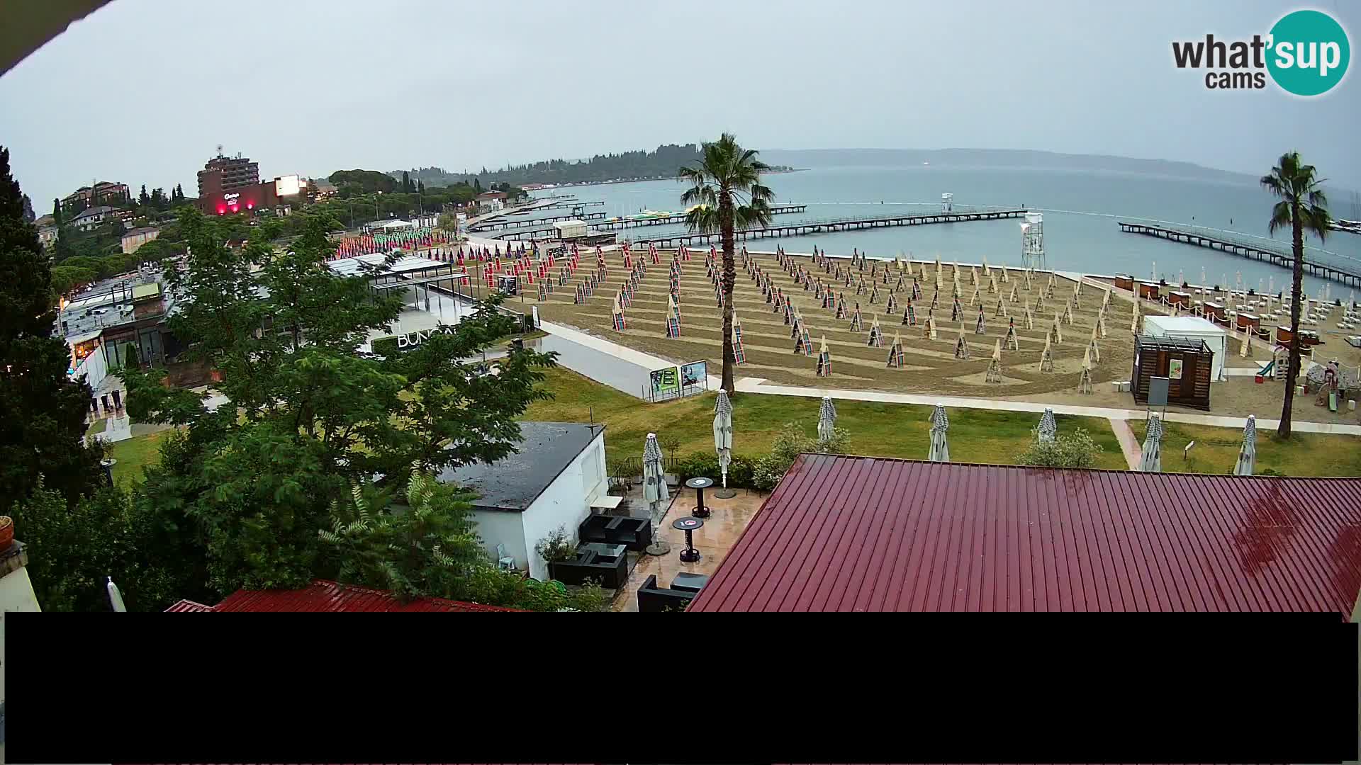 Webcam Live Playa de Portorož