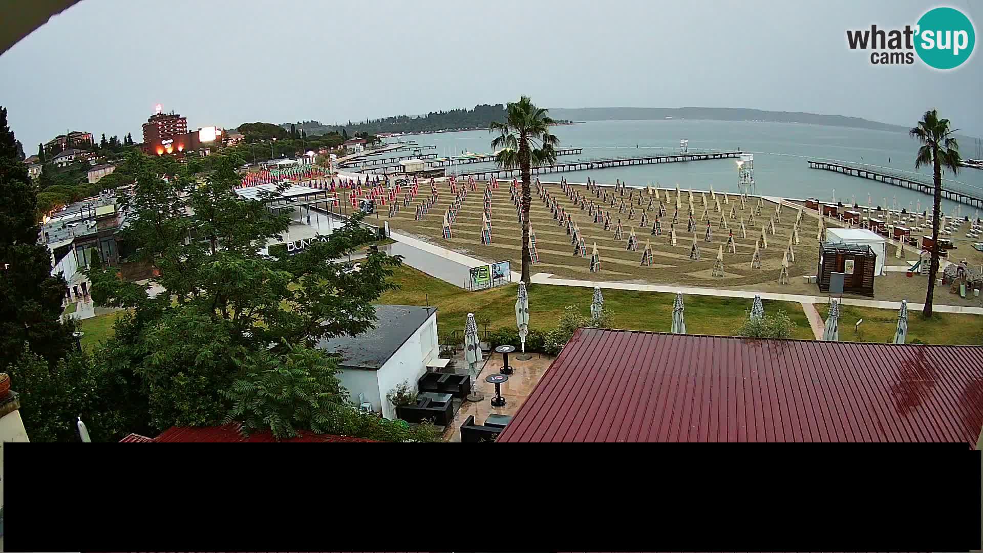 Web kamera Portorož plaža – Kavarna Karamela