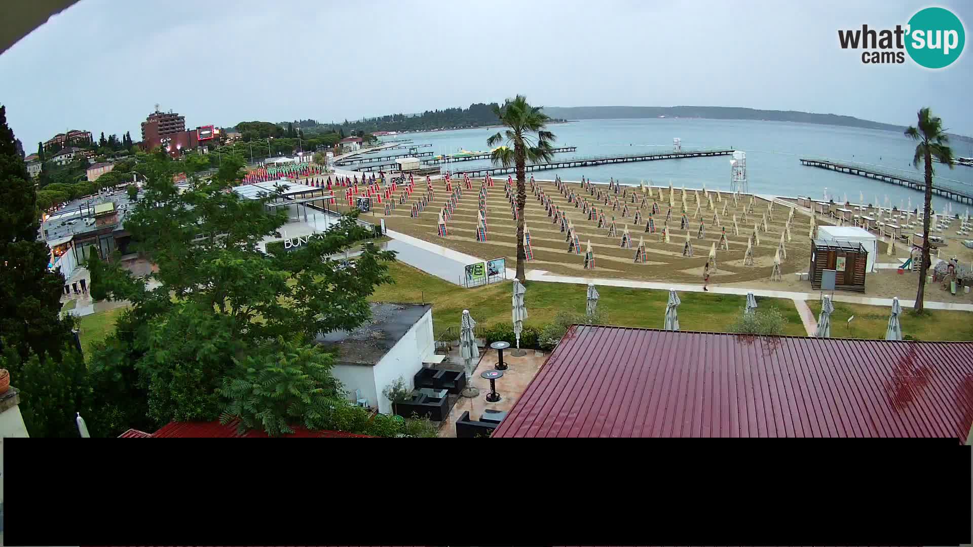Webcam Live Spiaggia di Portorose