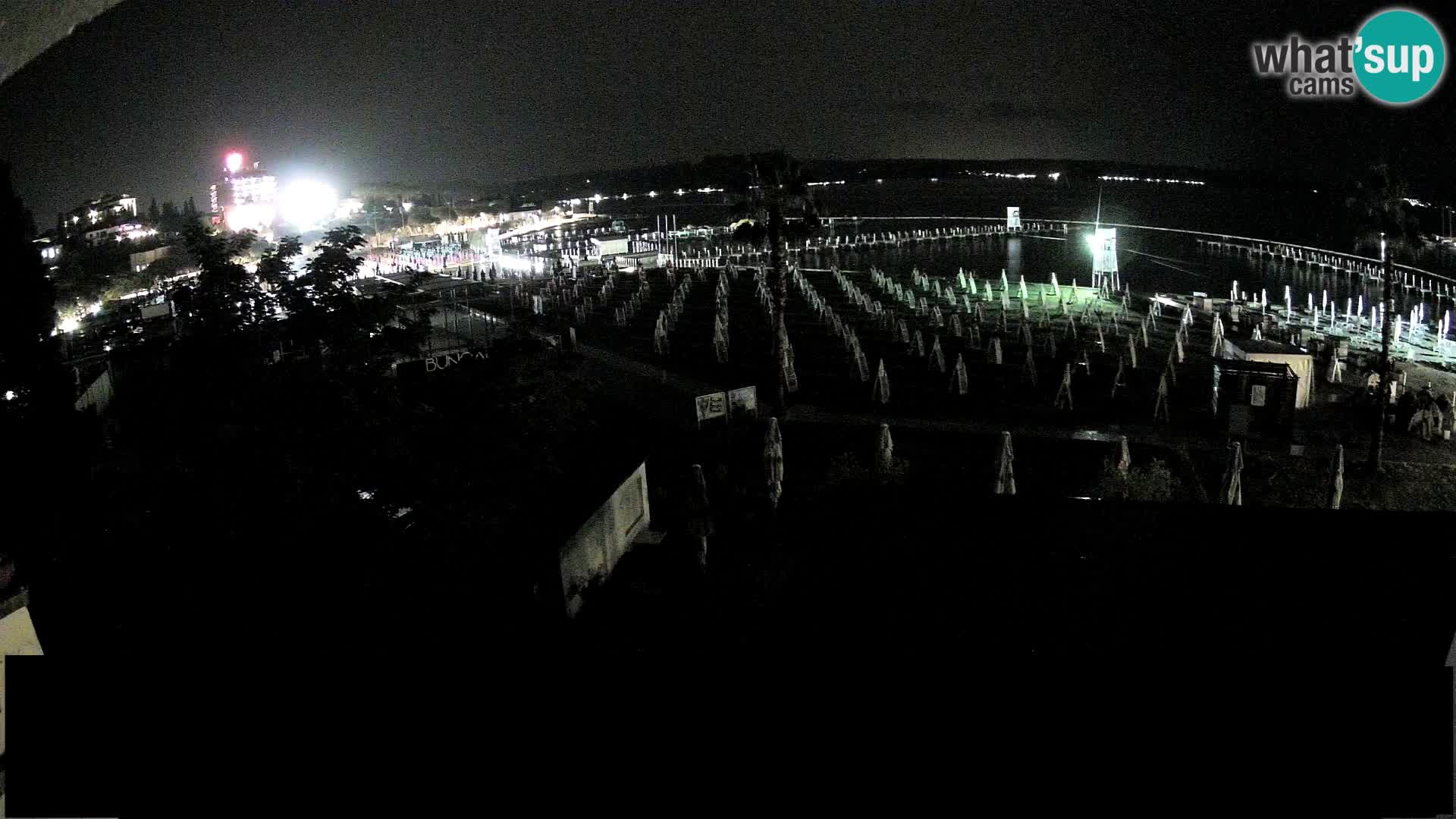 Webcam live Plage Portorož – Caffe Karamela