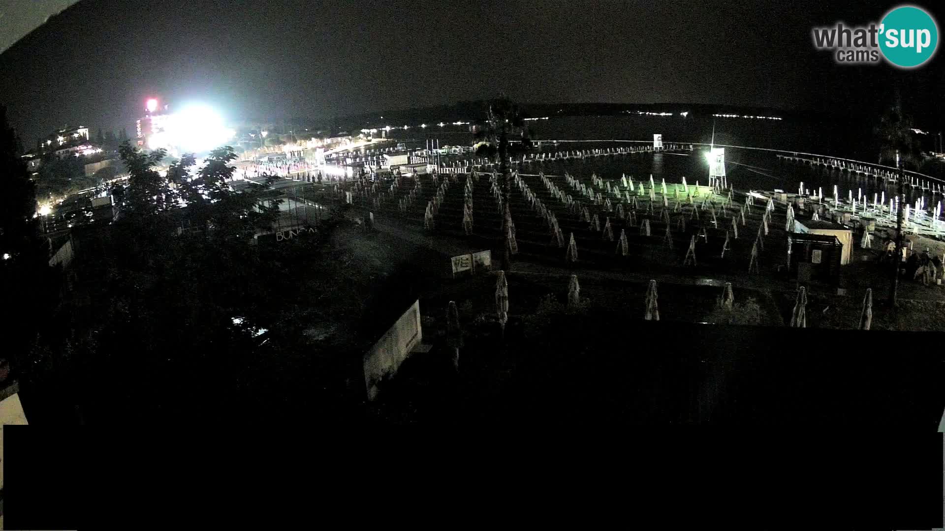 Webcam Live Spiaggia di Portorose
