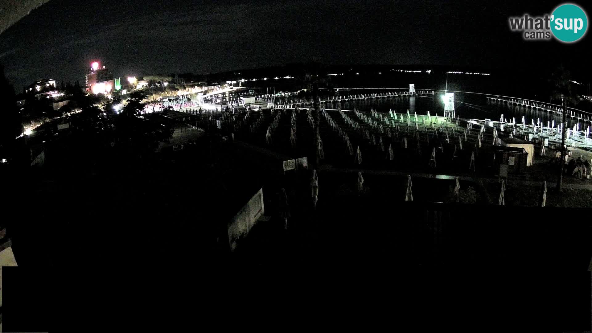 Webcam Live Playa de Portorož