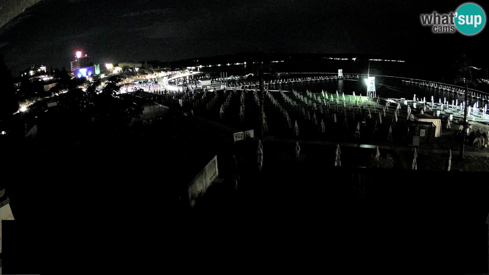 Webcam Live Playa de Portorož