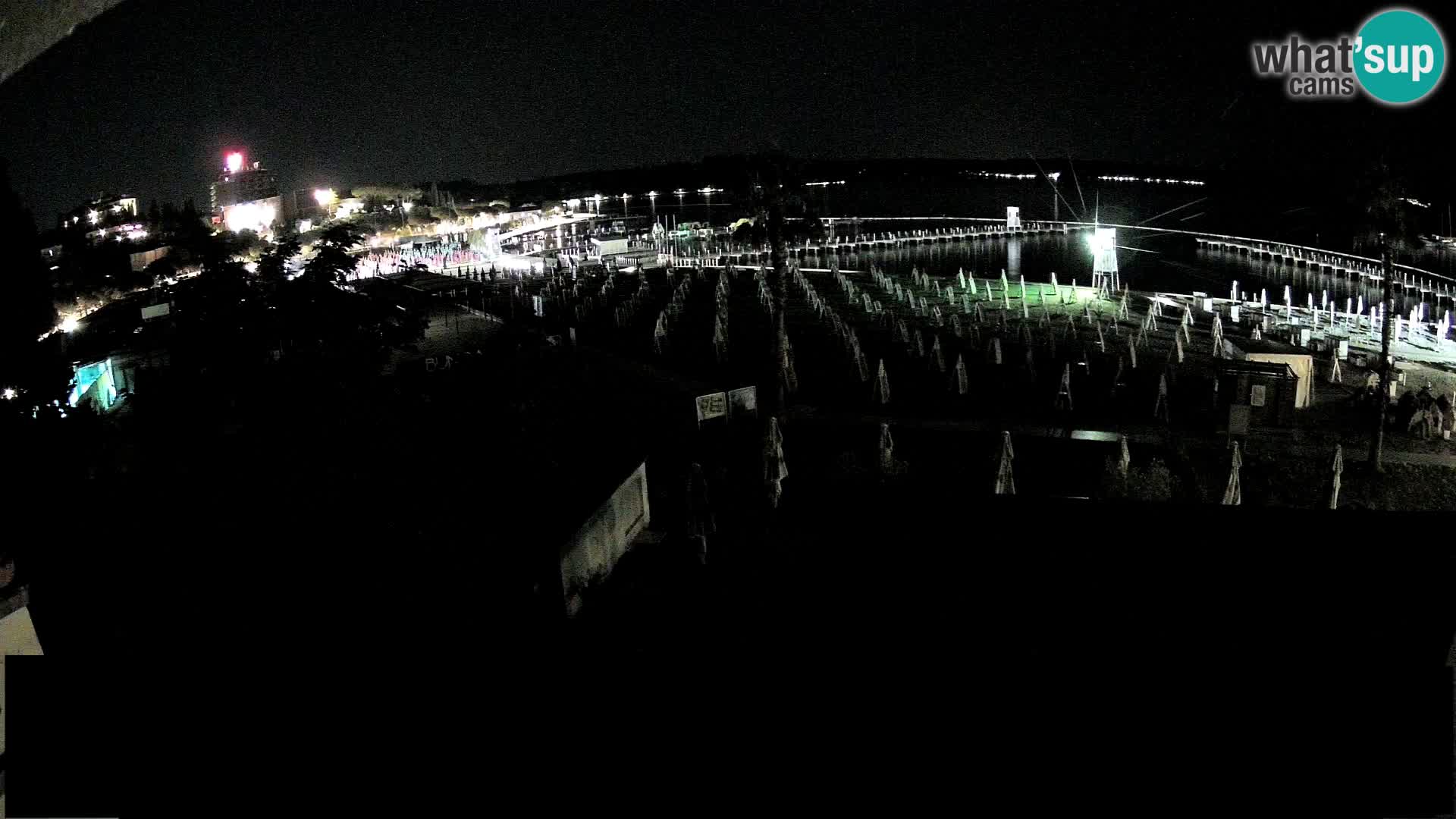 Plage Portorož live cam