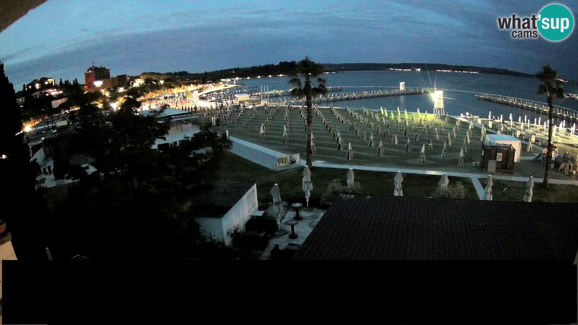 Spletna kamera Plaža Portorož