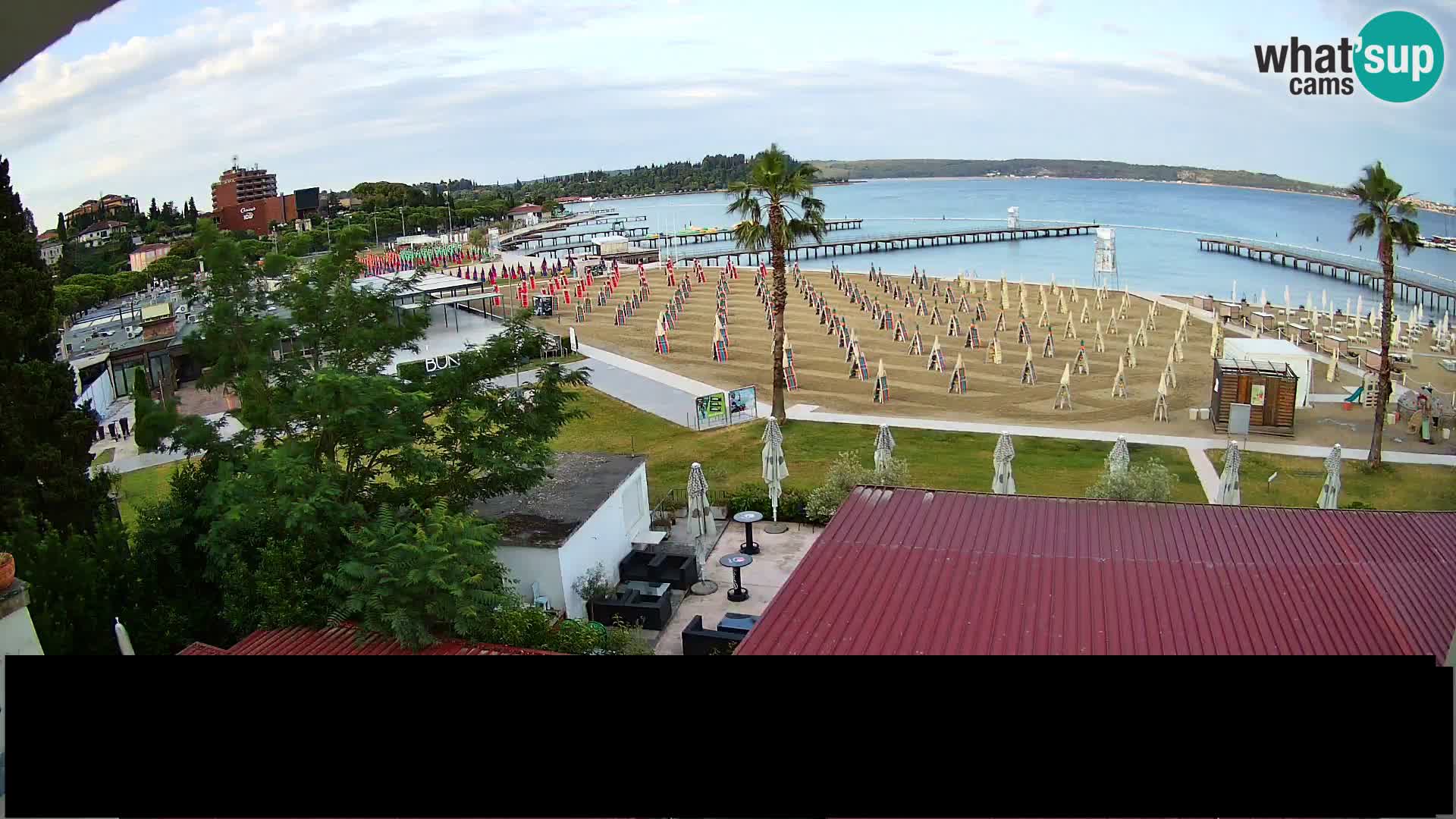 Webcam Live Plage à Portorož
