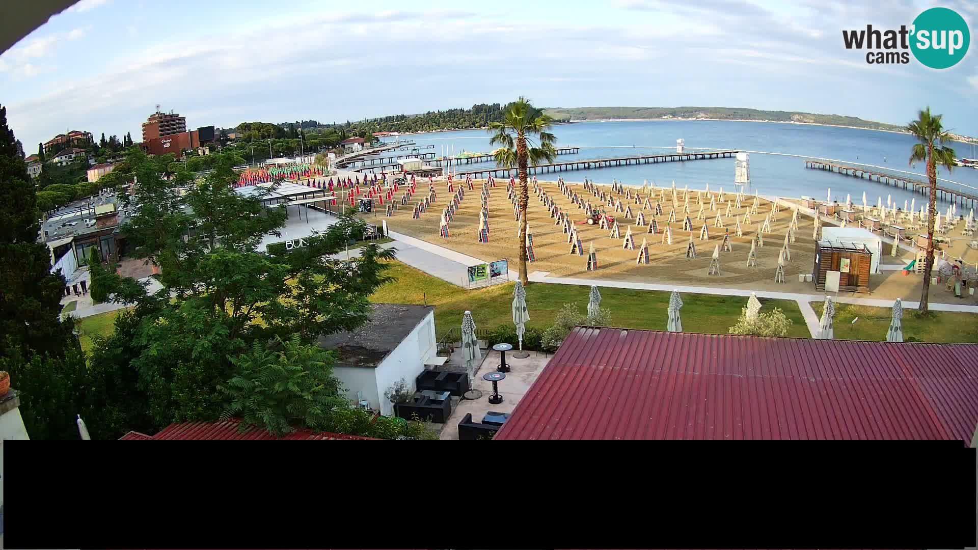 Webcam Live Plage à Portorož
