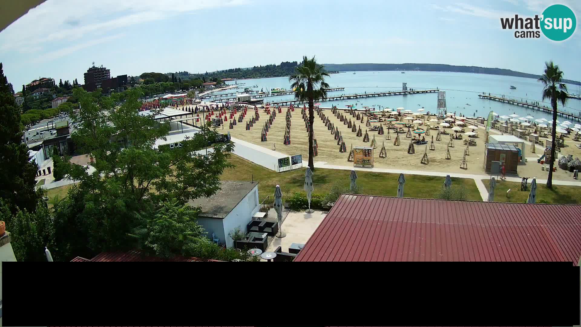 Webcam live Beach in Portorož