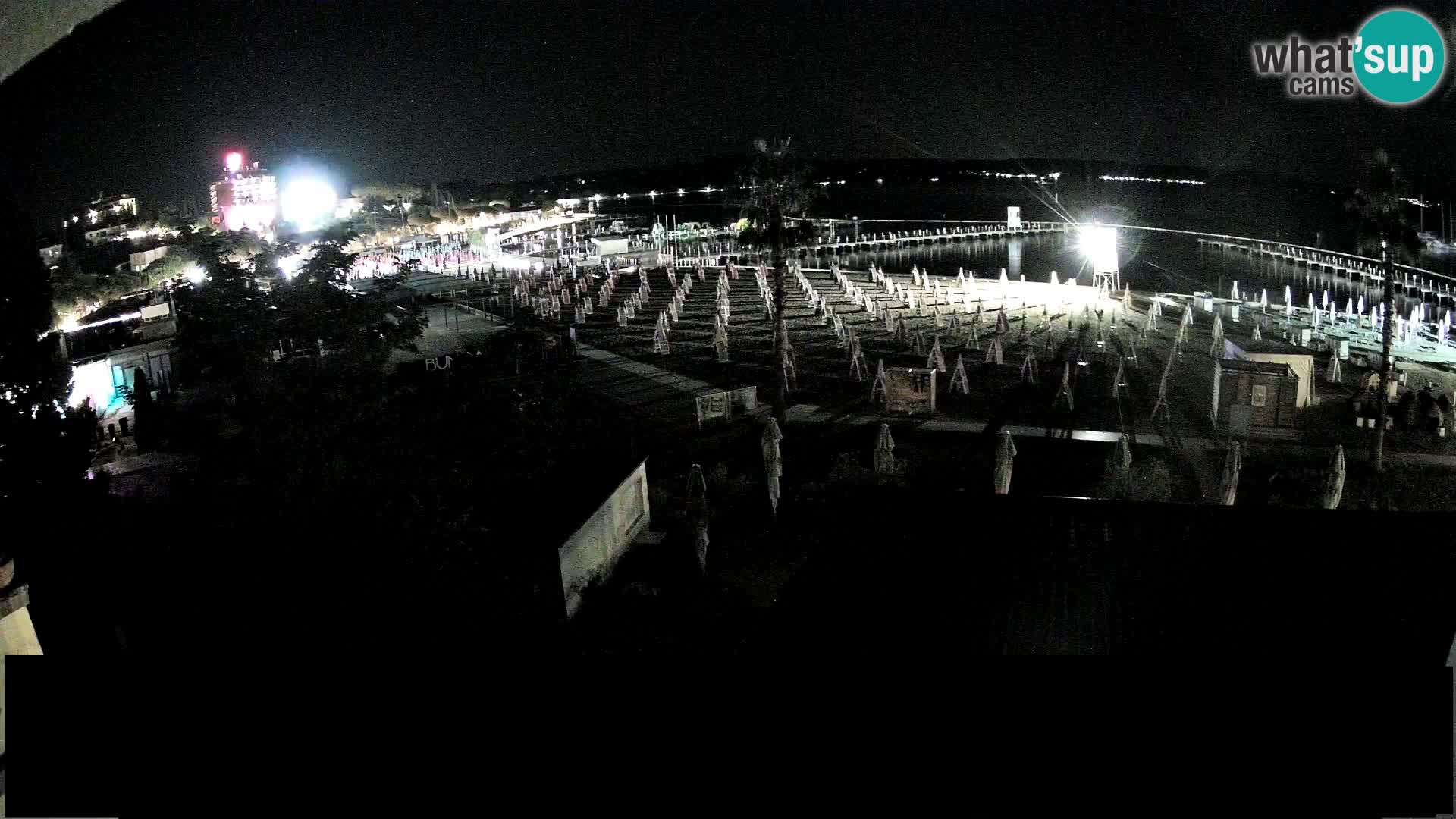 Webcam live Playa Portorož – Caffe Karamela