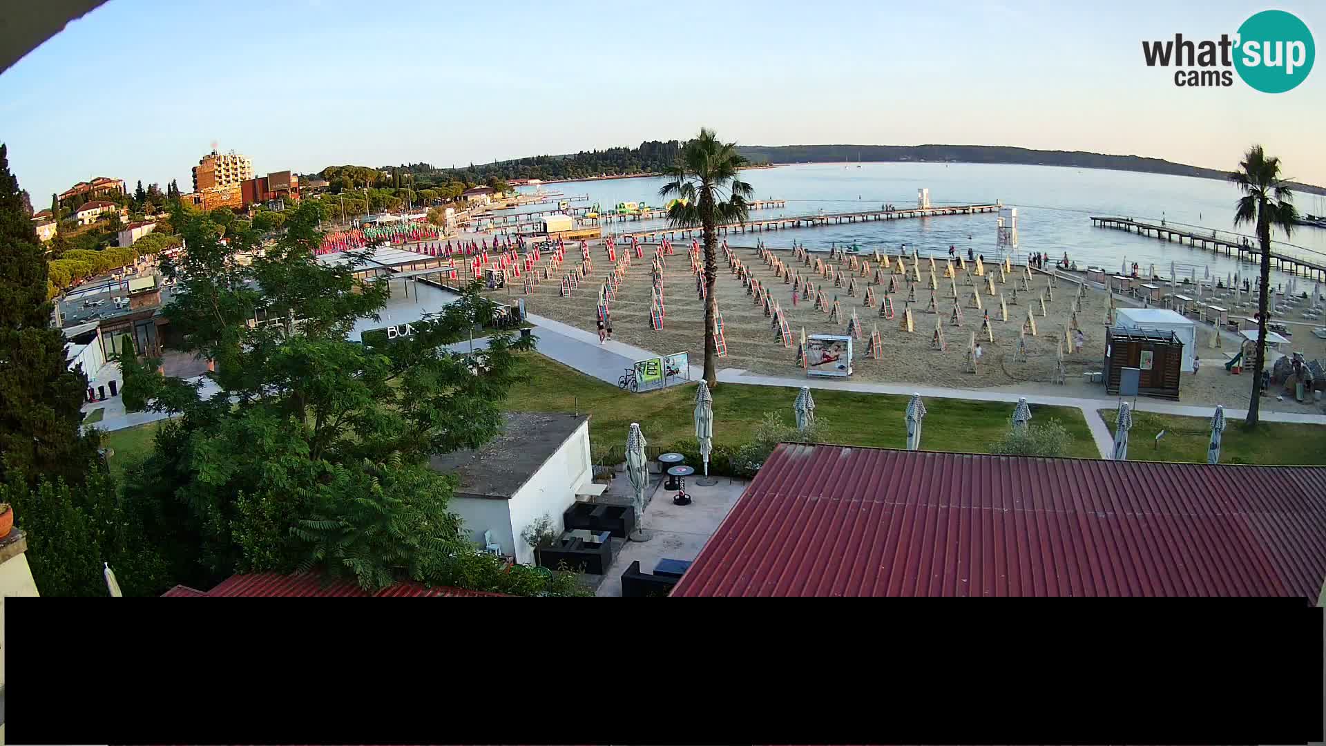 Webcam Live Plage à Portorož