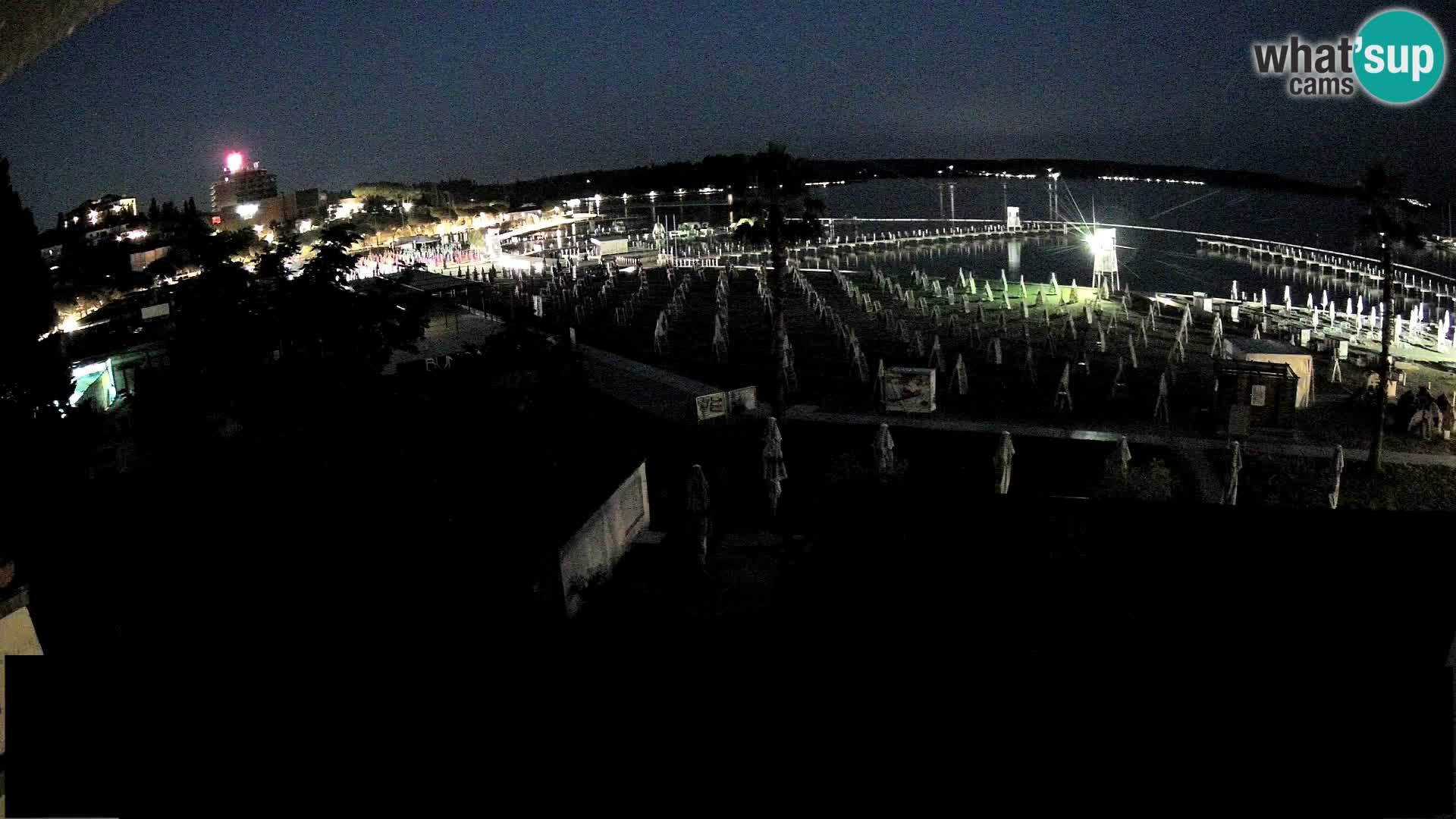 Webcam live Plage Portorož – Caffe Karamela