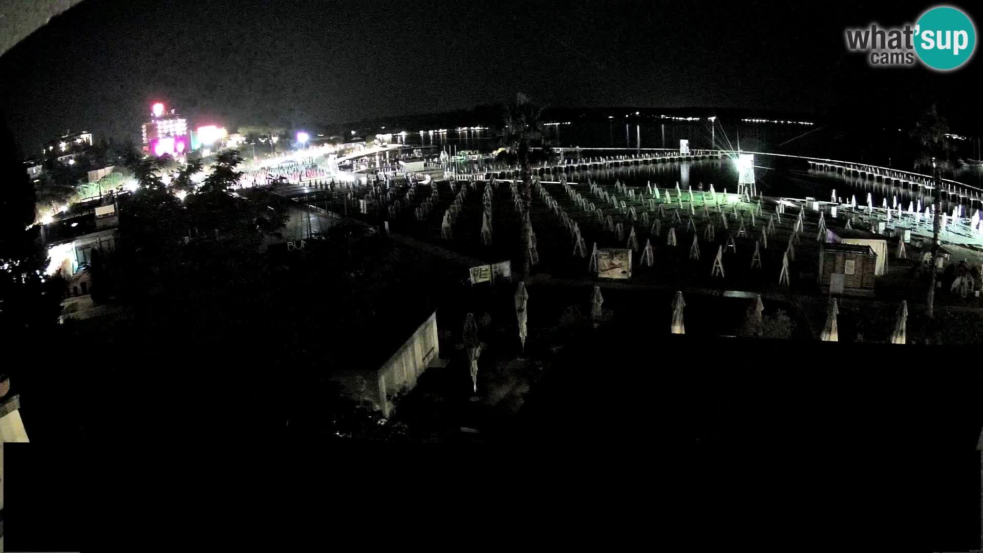 Spiaggia di Portorose live webcam