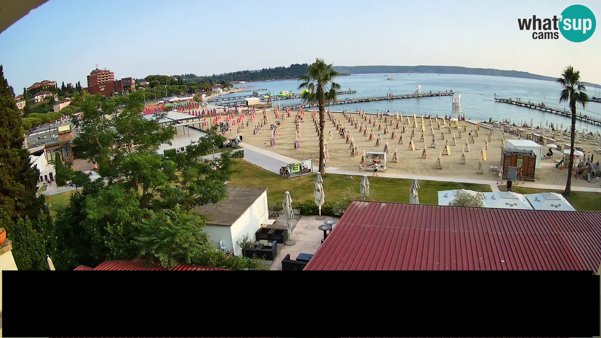 Webcam live Beach in Portorož