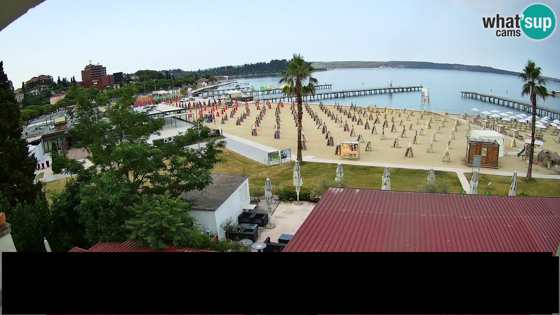 Livecam Portorož beach