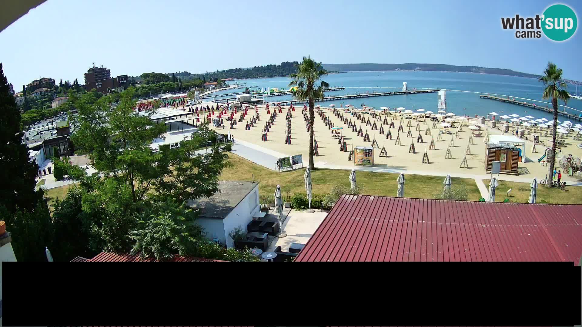 Webcam live Beach in Portorož