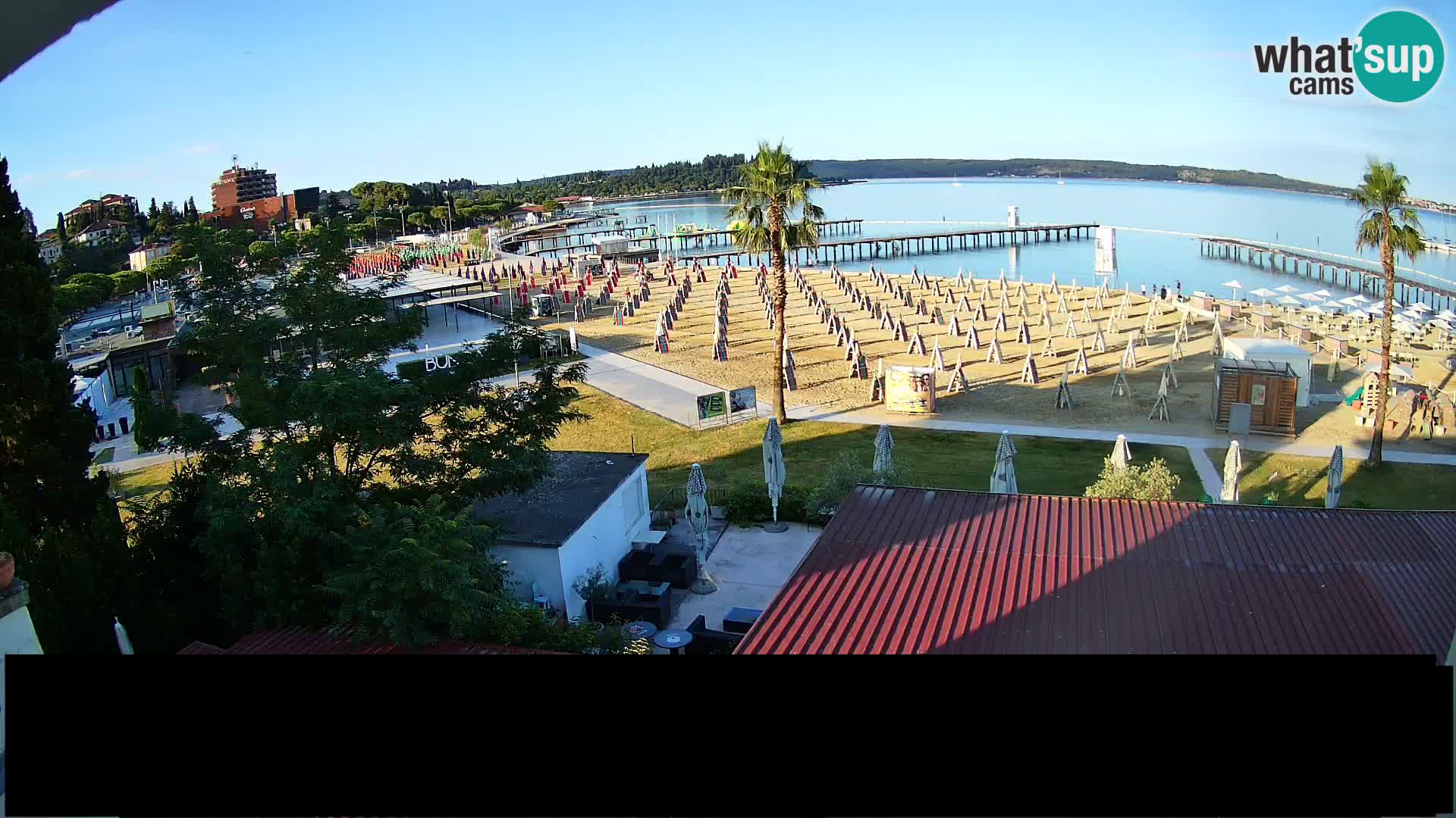 Webcam live Beach in Portorož