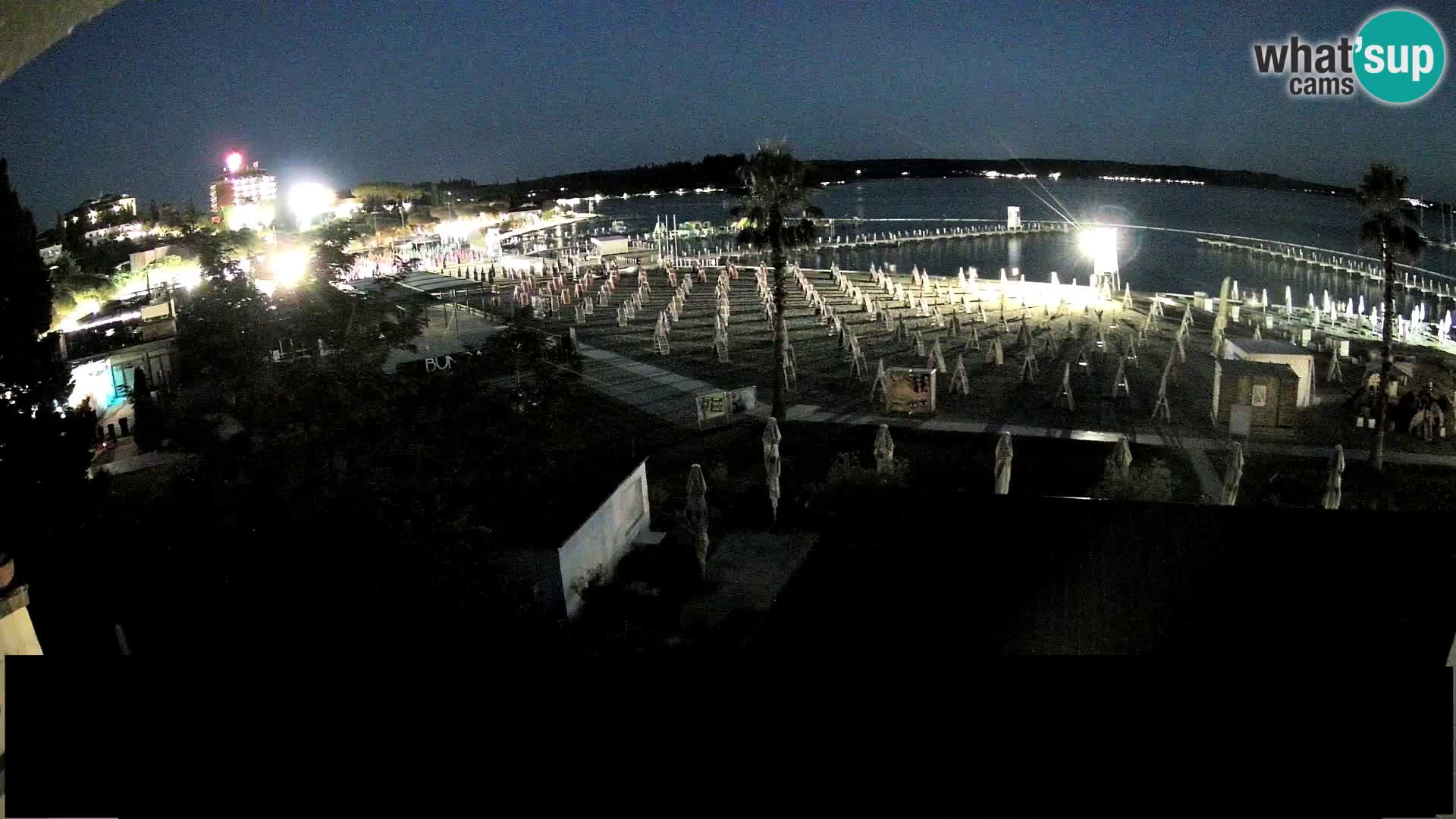 Spletna kamera Plaža Portorož