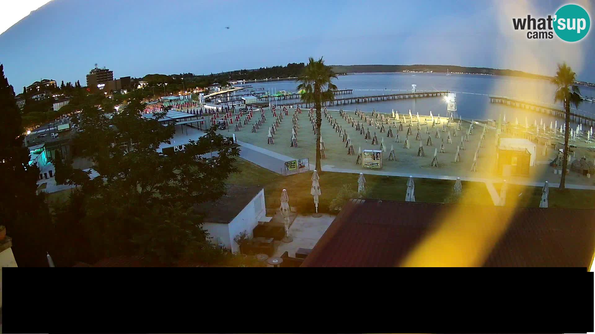 Spletna kamera plaža Portorož