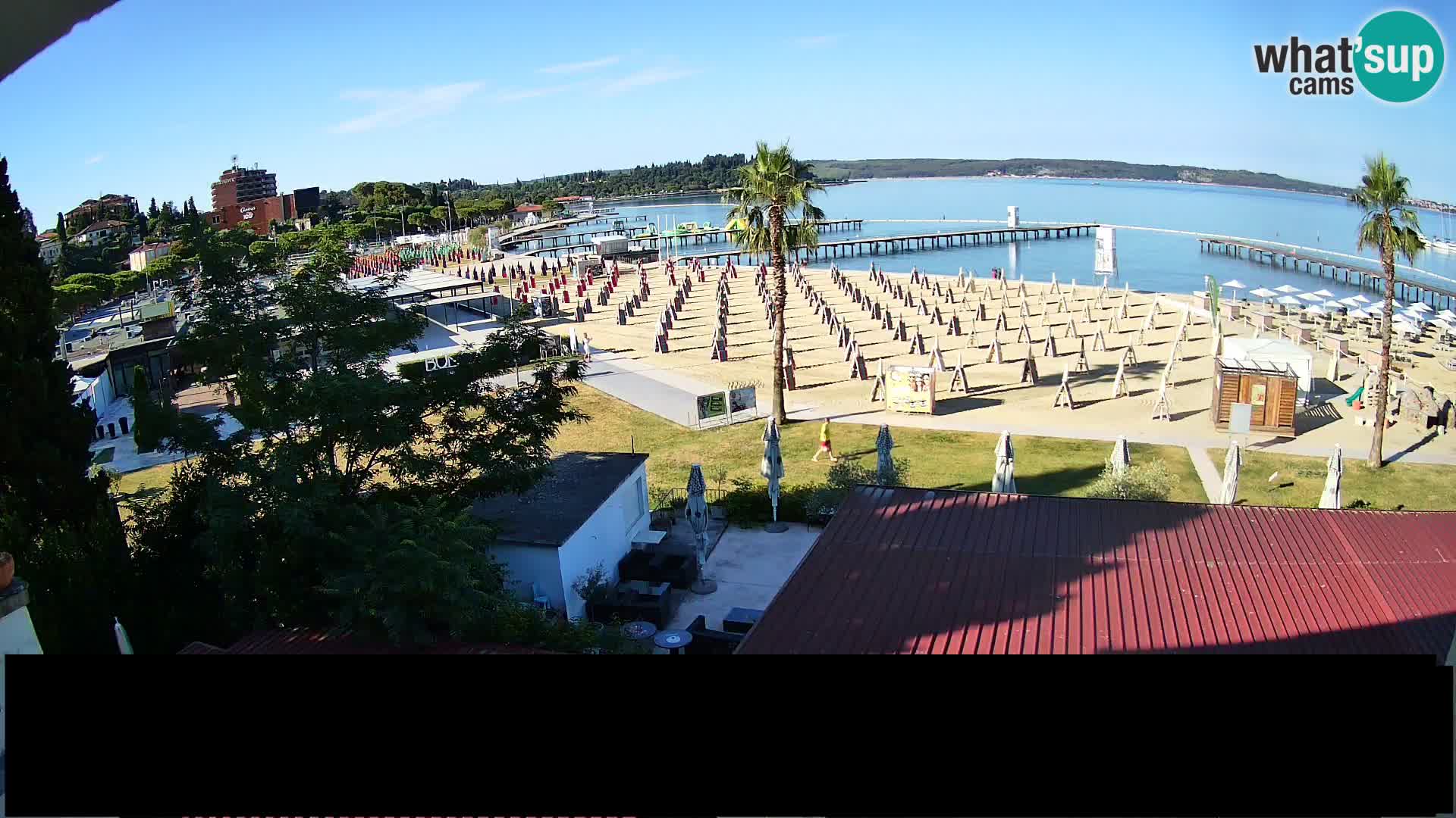 Webcam live Beach in Portorož