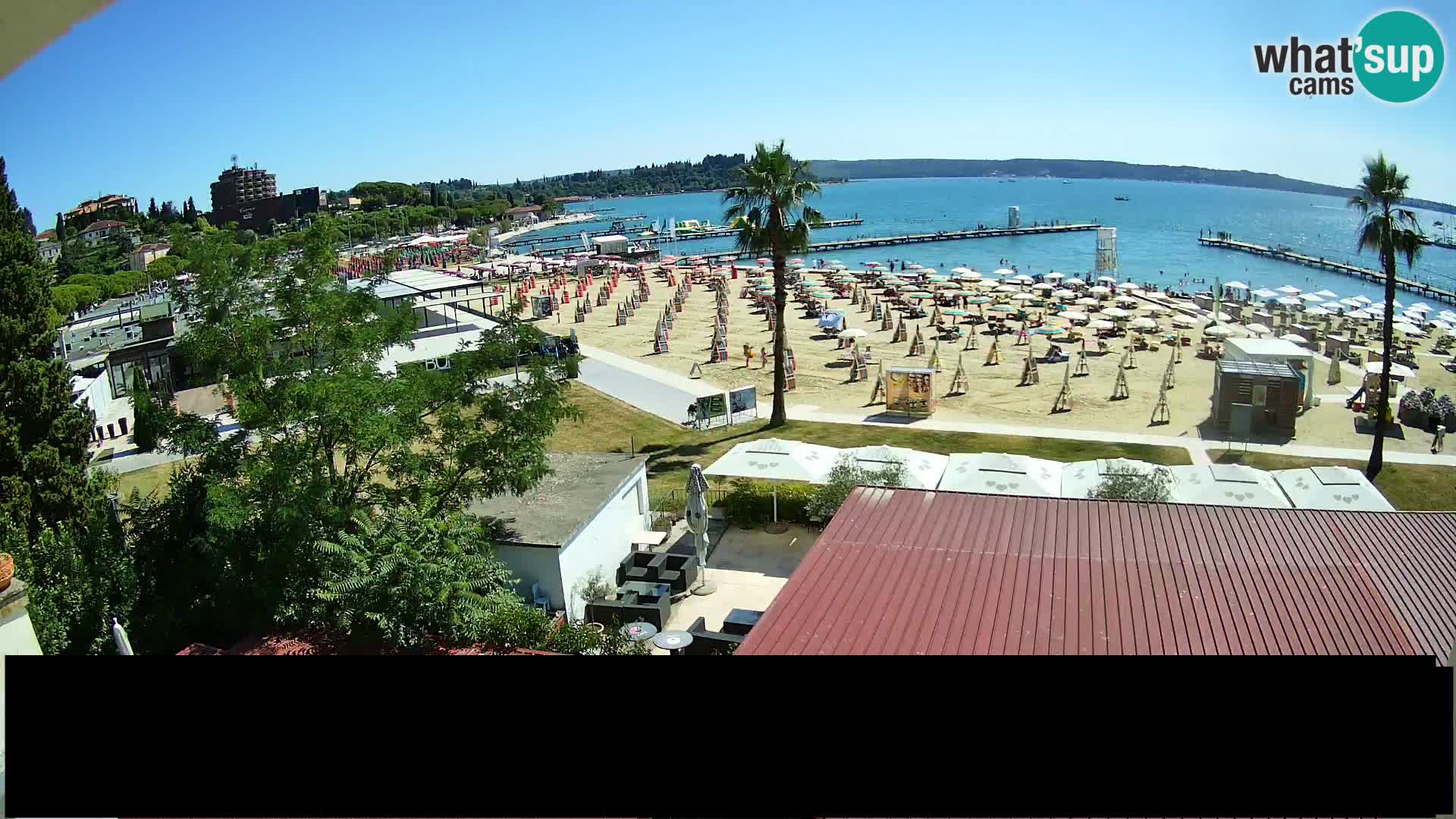 Spletna kamera Plaža Portorož