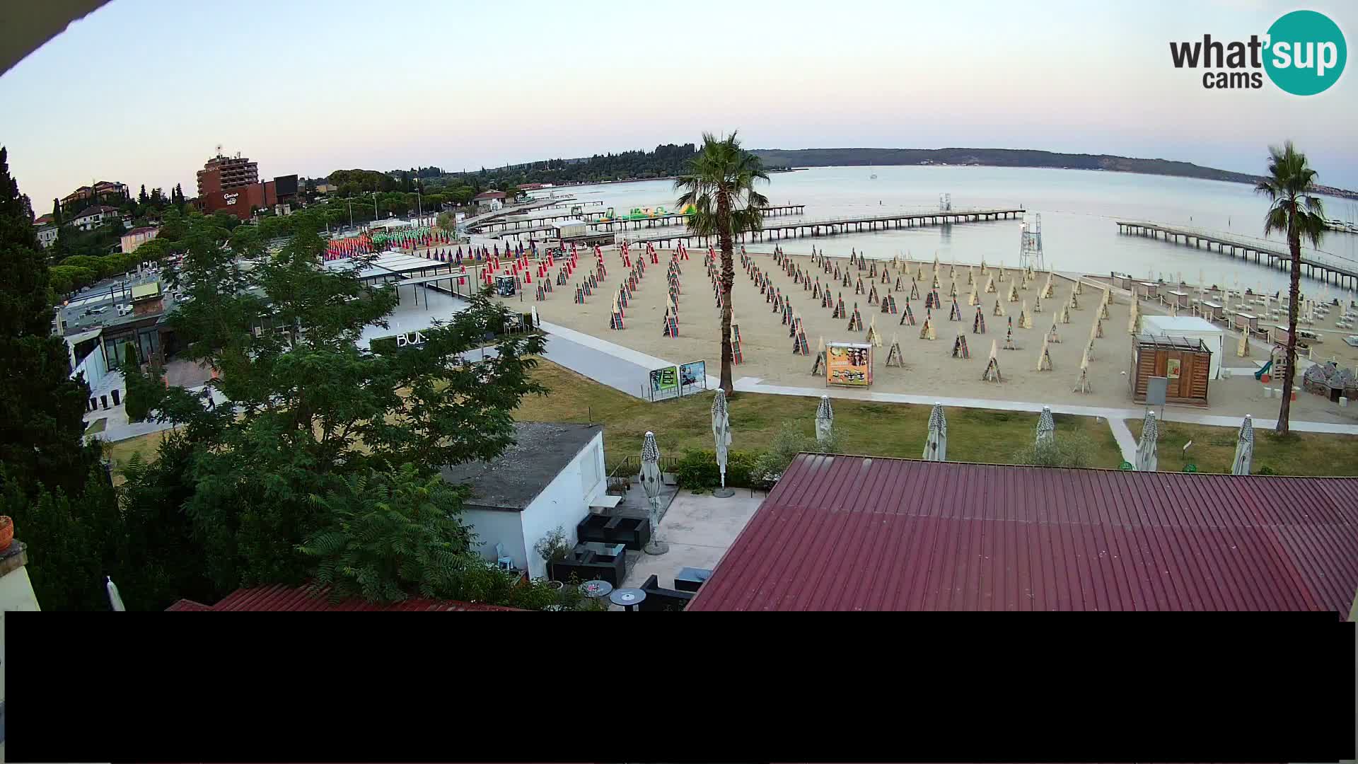 Webcam Live Spiaggia di Portorose
