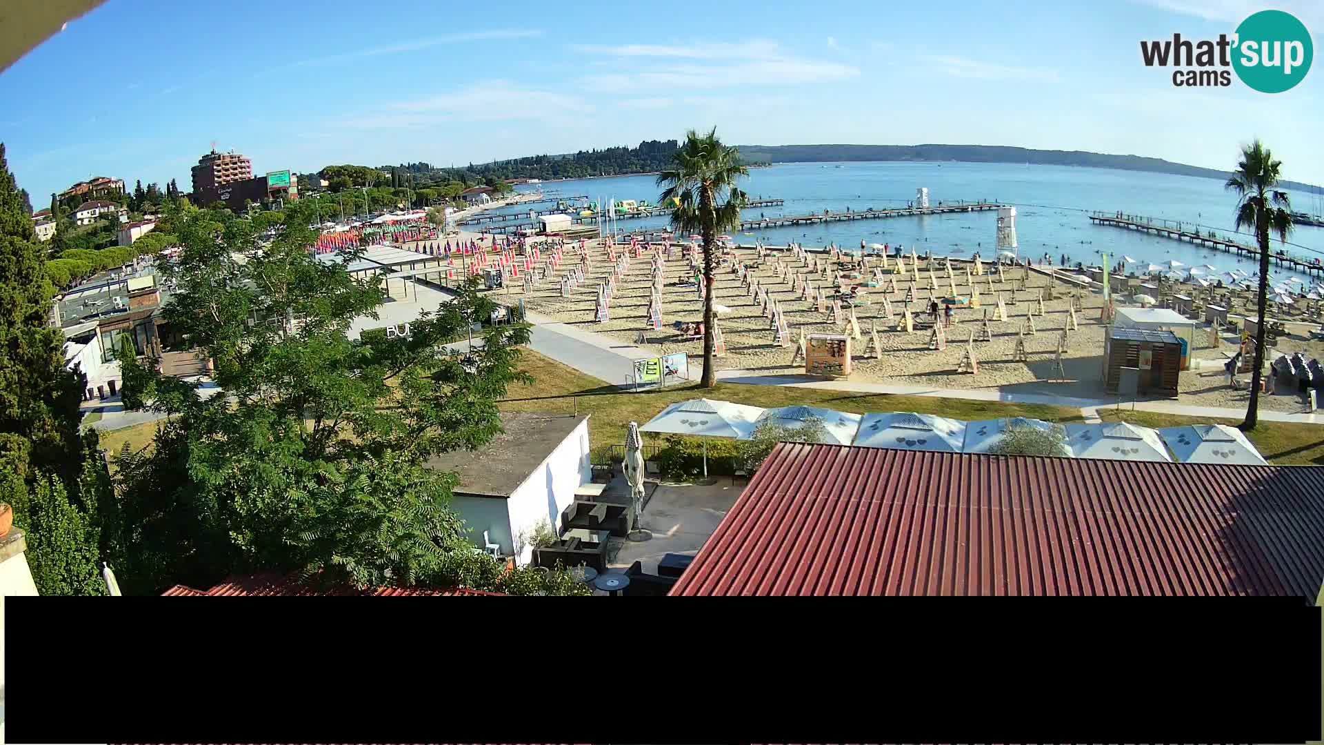Web Kamera Plaža u Portorožu