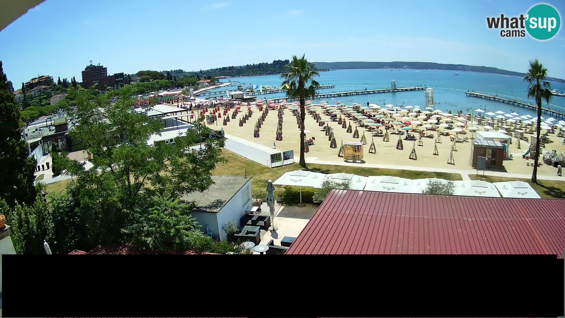 Webcam Live Plage à Portorož