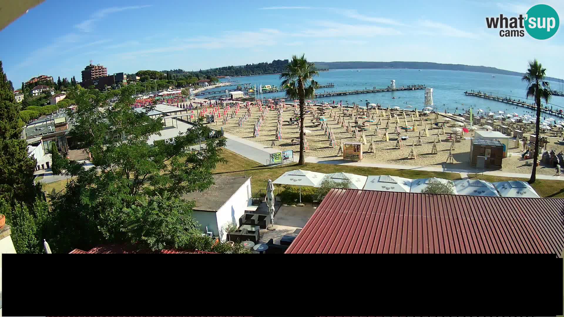 Web Kamera Plaža u Portorožu