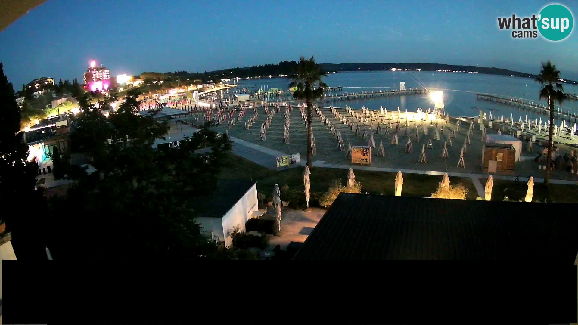 Webcam live Playa Portorož – Caffe Karamela