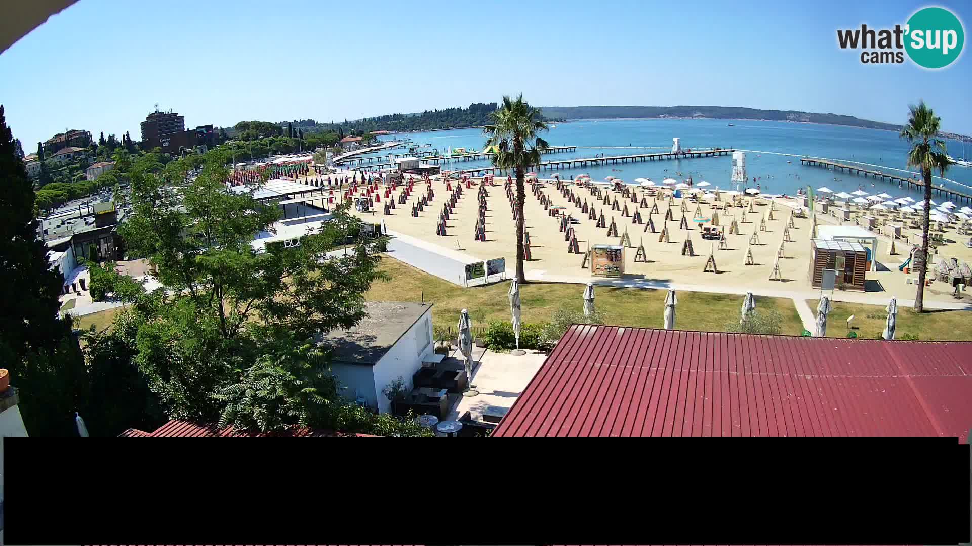 Web Kamera Plaža u Portorožu