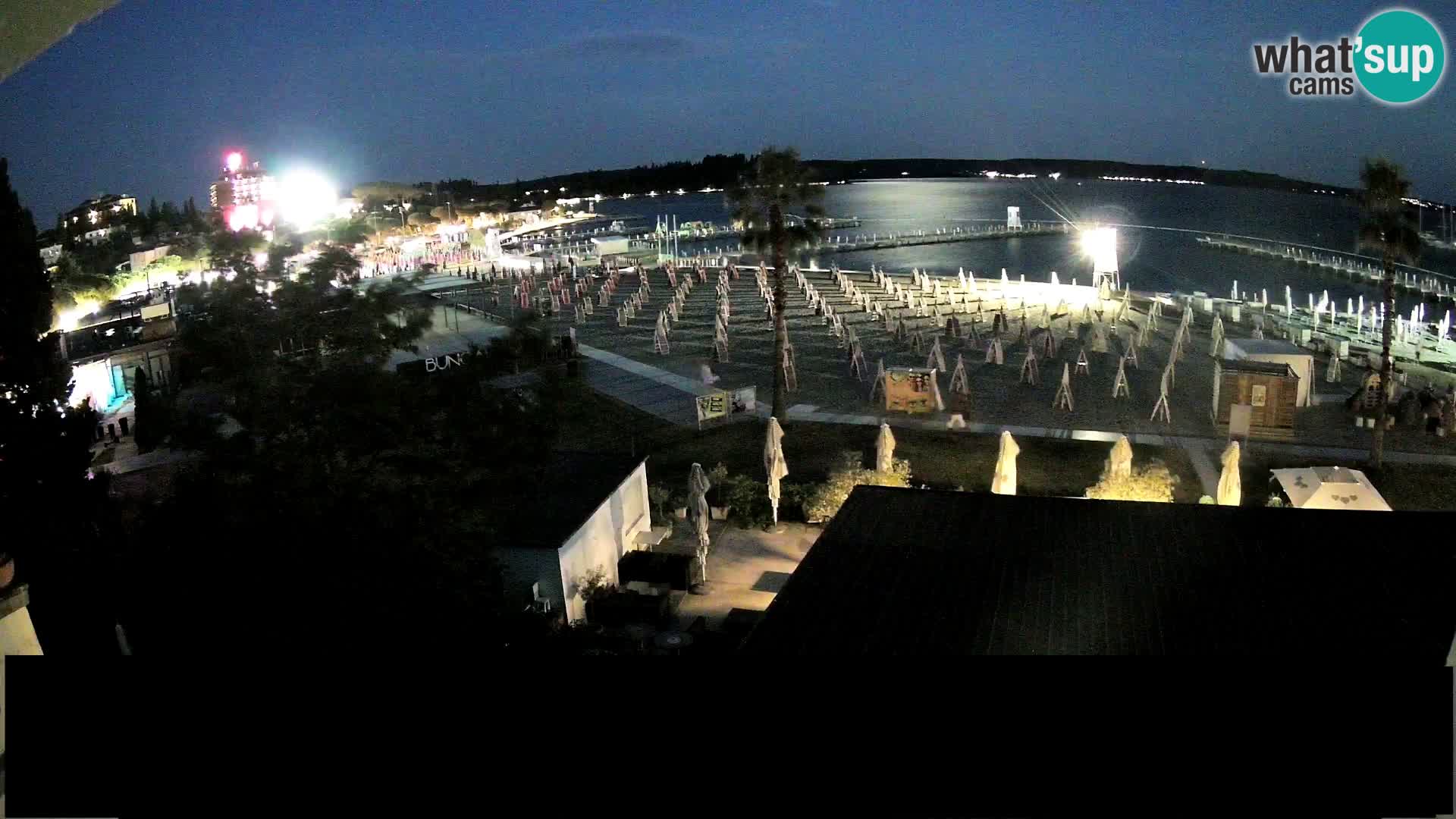 Webcam live Plage Portorož – Caffe Karamela