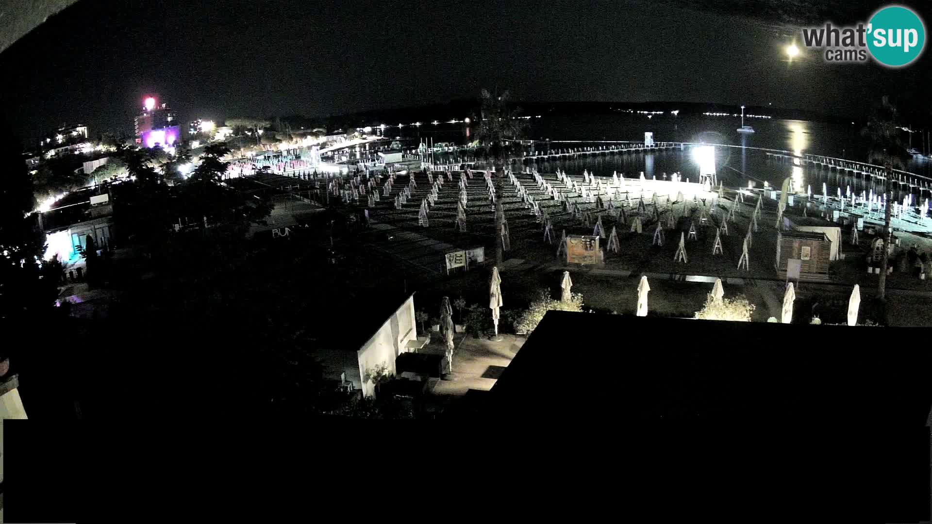 Webcam live Plage Portorož – Caffe Karamela