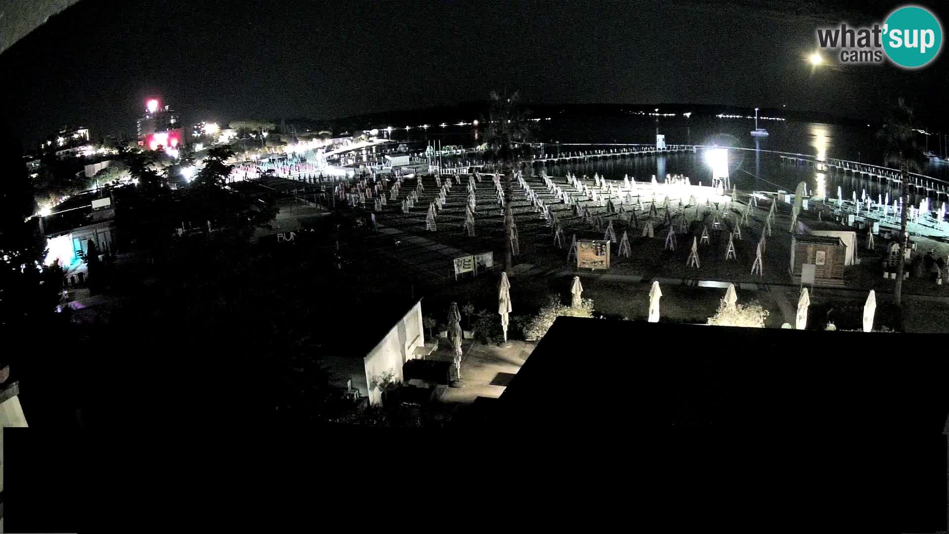 Webcam Live Playa de Portorož