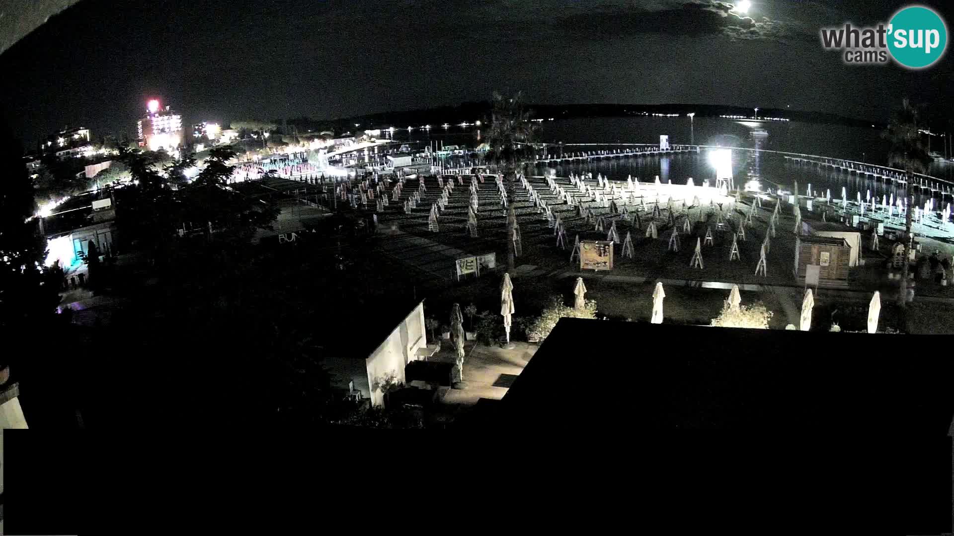Webcam live Plage Portorož – Caffe Karamela