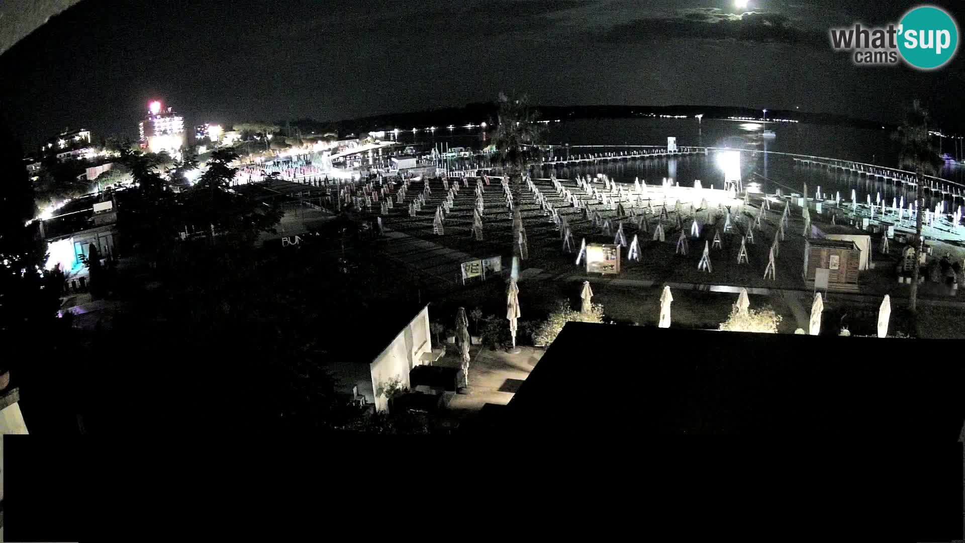 Playa Portorož camera en vivo