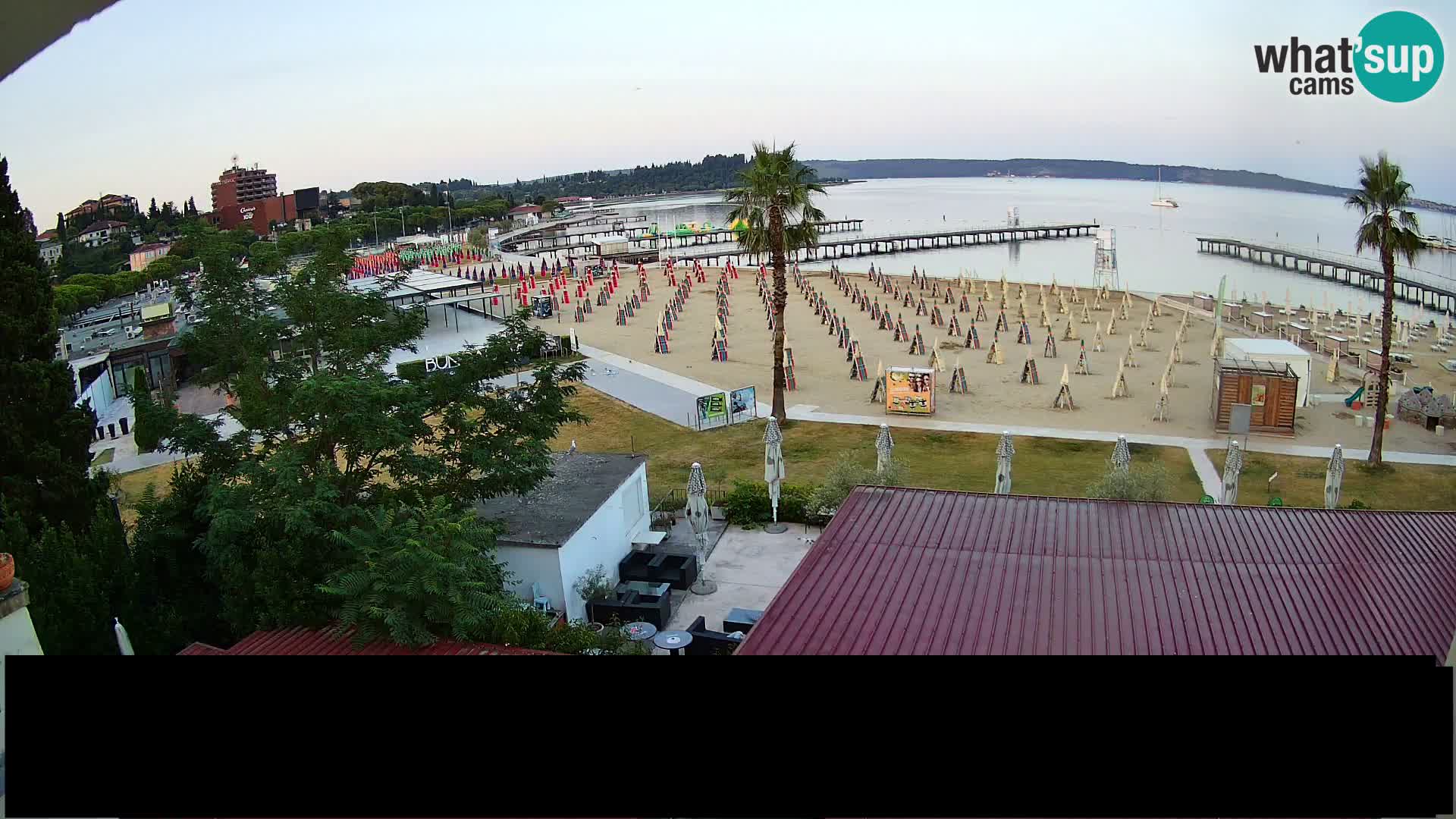 Web Kamera Plaža u Portorožu
