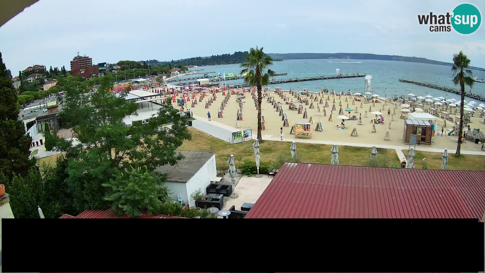 Webcam spiaggia Portorose – Caffe Karamela