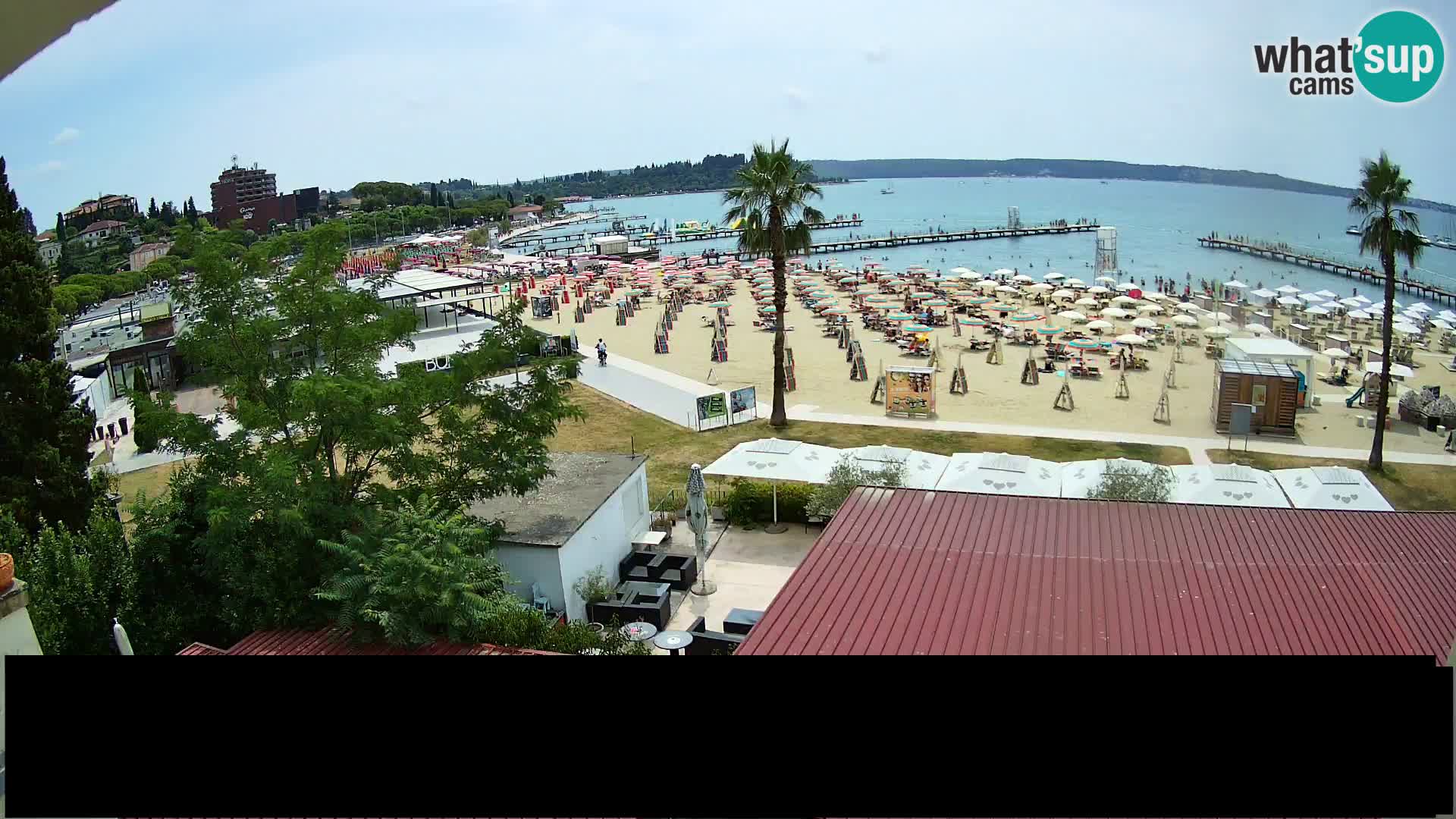 Web Kamera Plaža u Portorožu