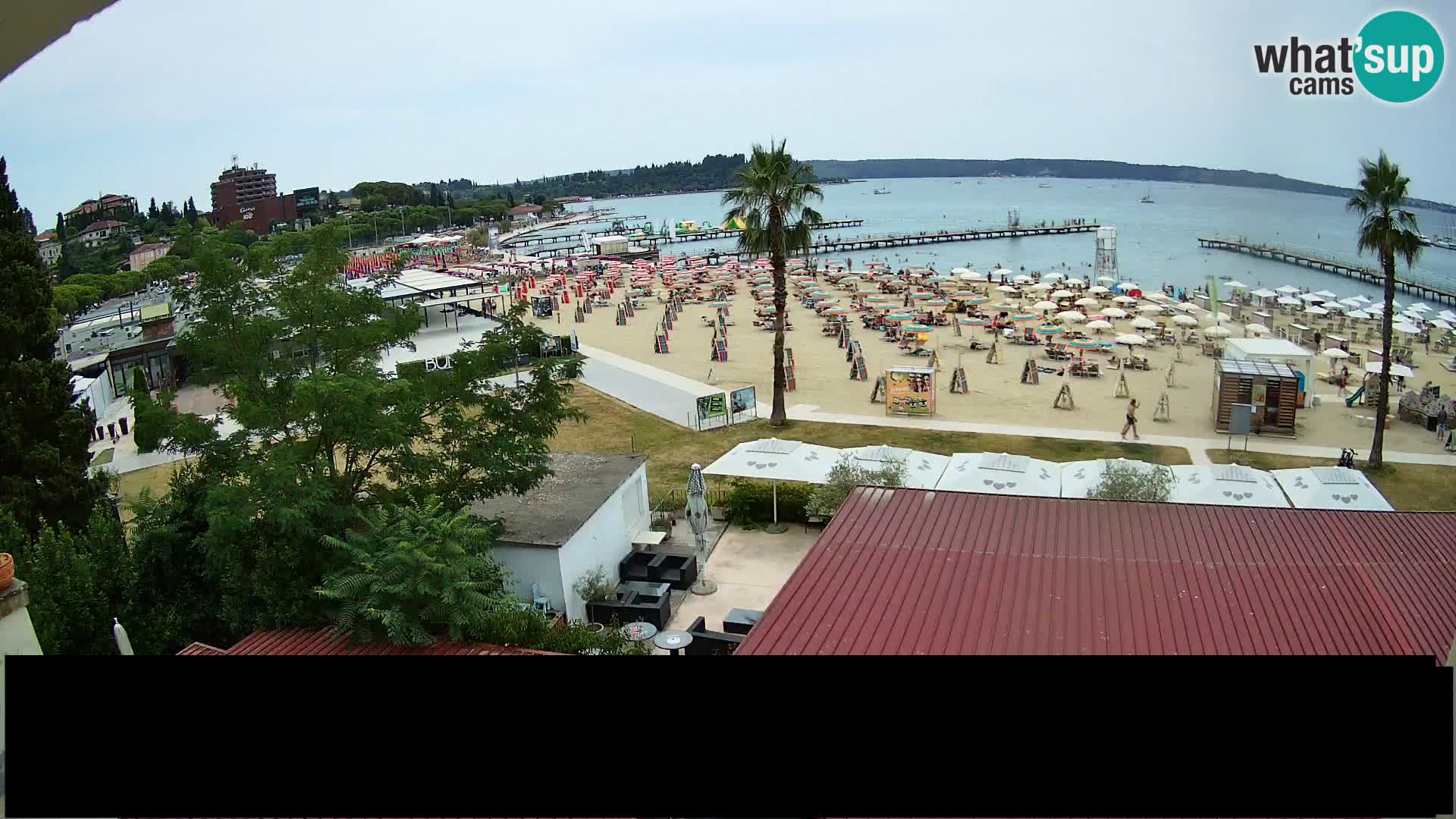 Livecam Portorož beach